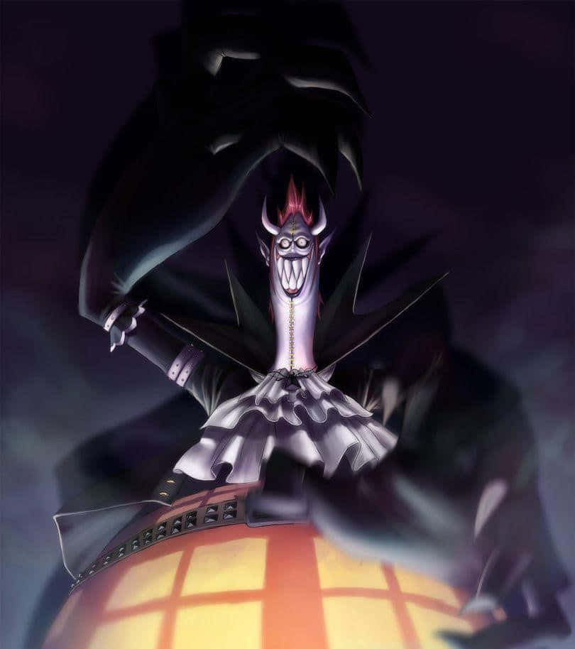 Gecko Moria, anime devil, horns, SD Phone Wallpaper