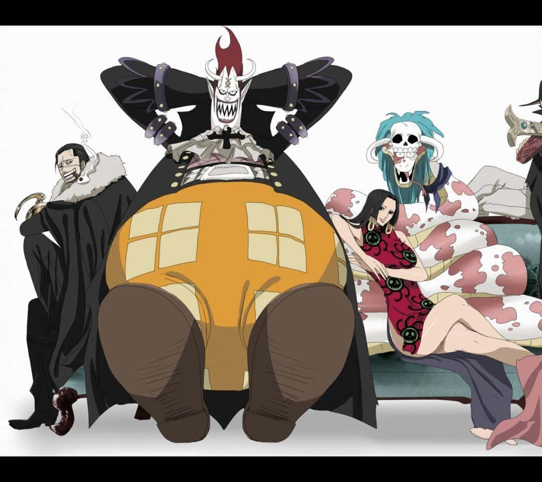 Gecko Moria, anime villains, skeletal faces, SD Desktop Wallpaper