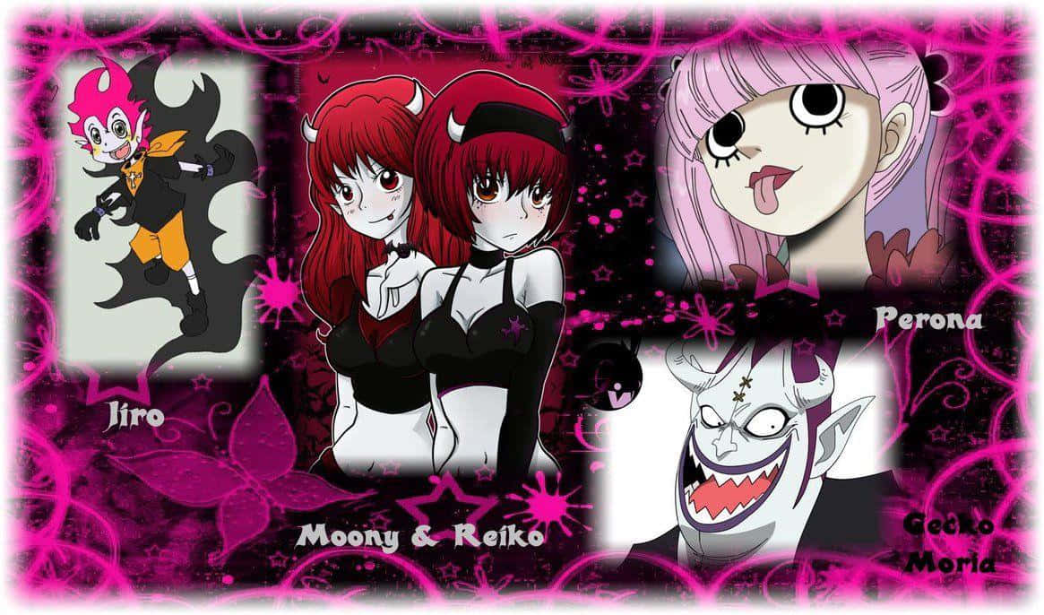 Gecko Moria, anime characters, devilish features, SD Desktop Wallpaper