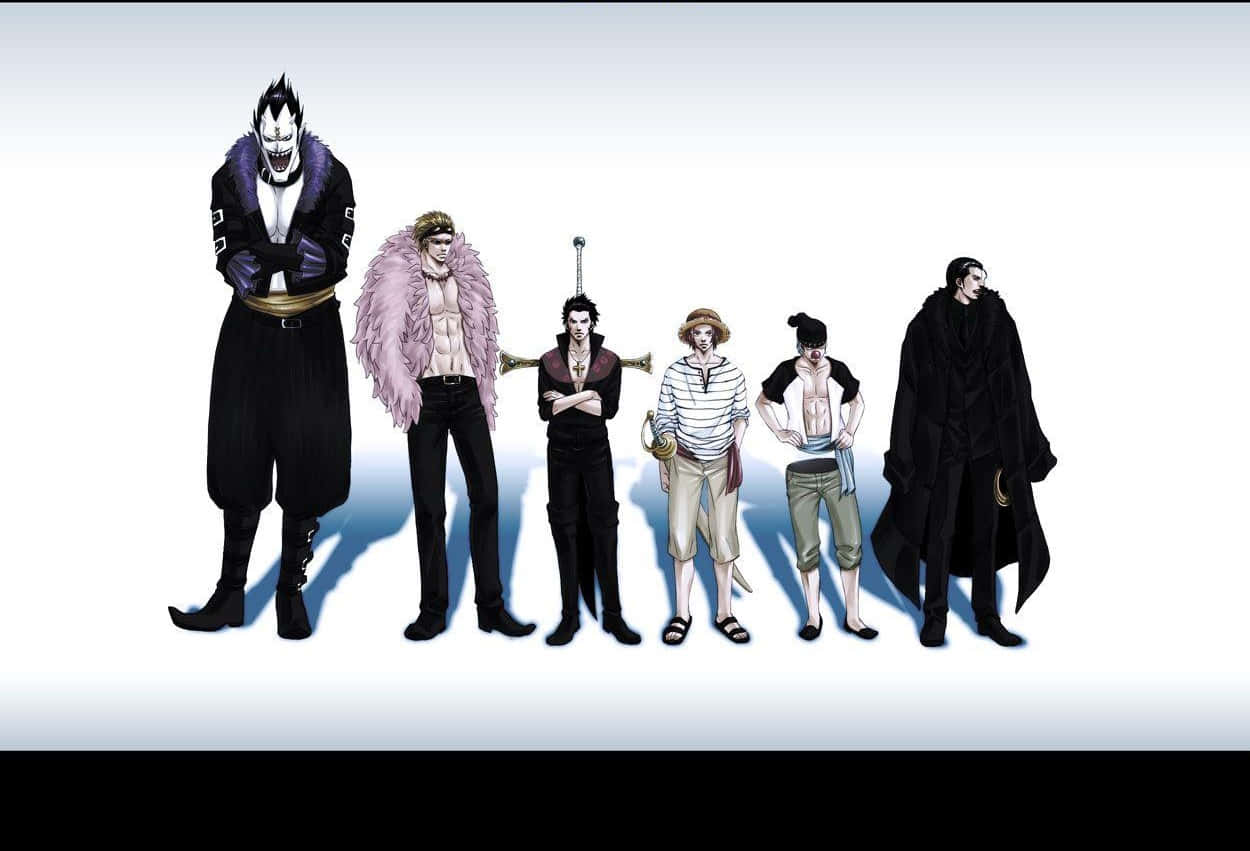 Gecko Moria, anime characters, blue shadows, SD Desktop Wallpaper