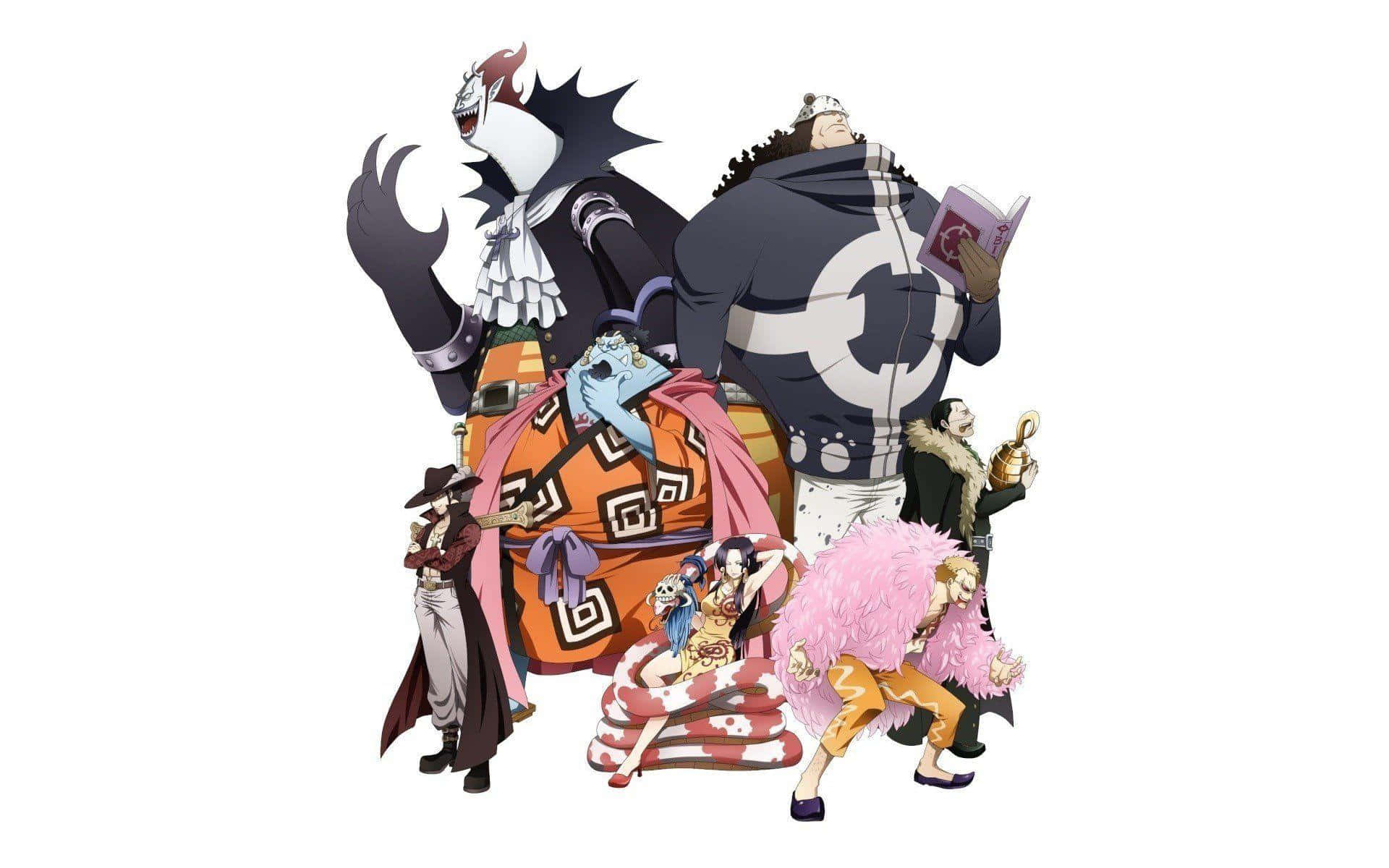 Gecko Moria, anime, pirates, Full HD Desktop Wallpaper