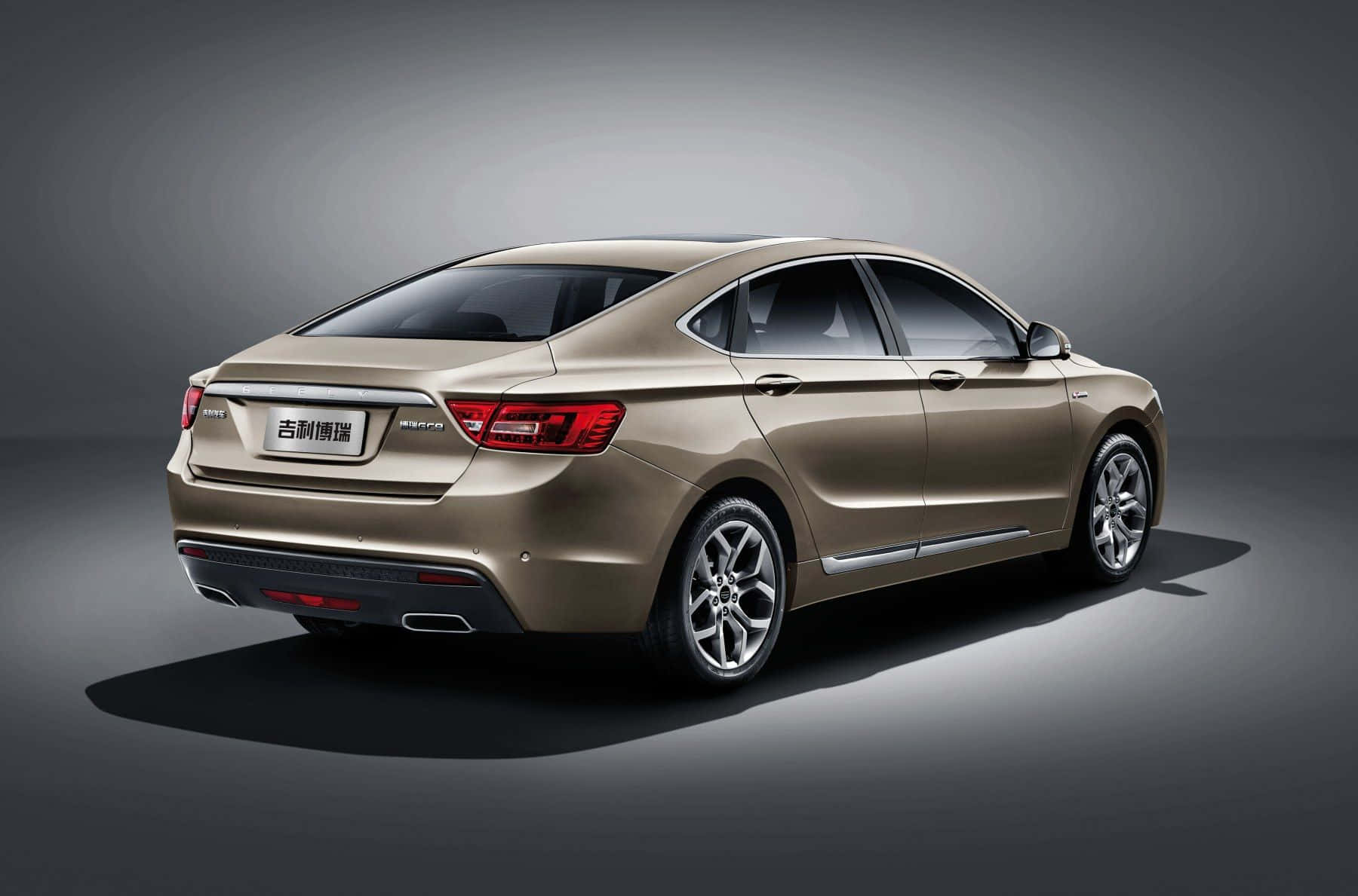 Geely 1800, gold sedan, studio, HD Desktop Wallpaper
