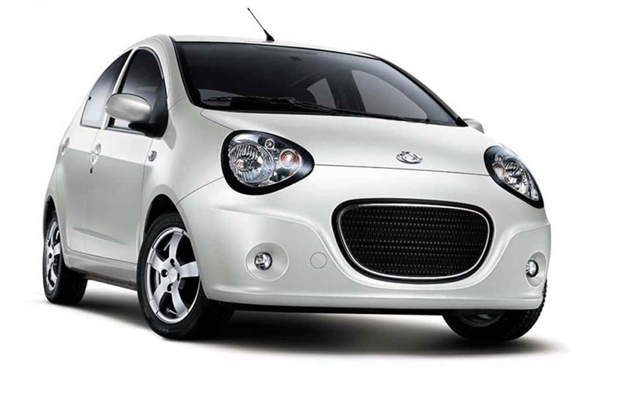 Geely, silver, compact car, SD Desktop Wallpaper