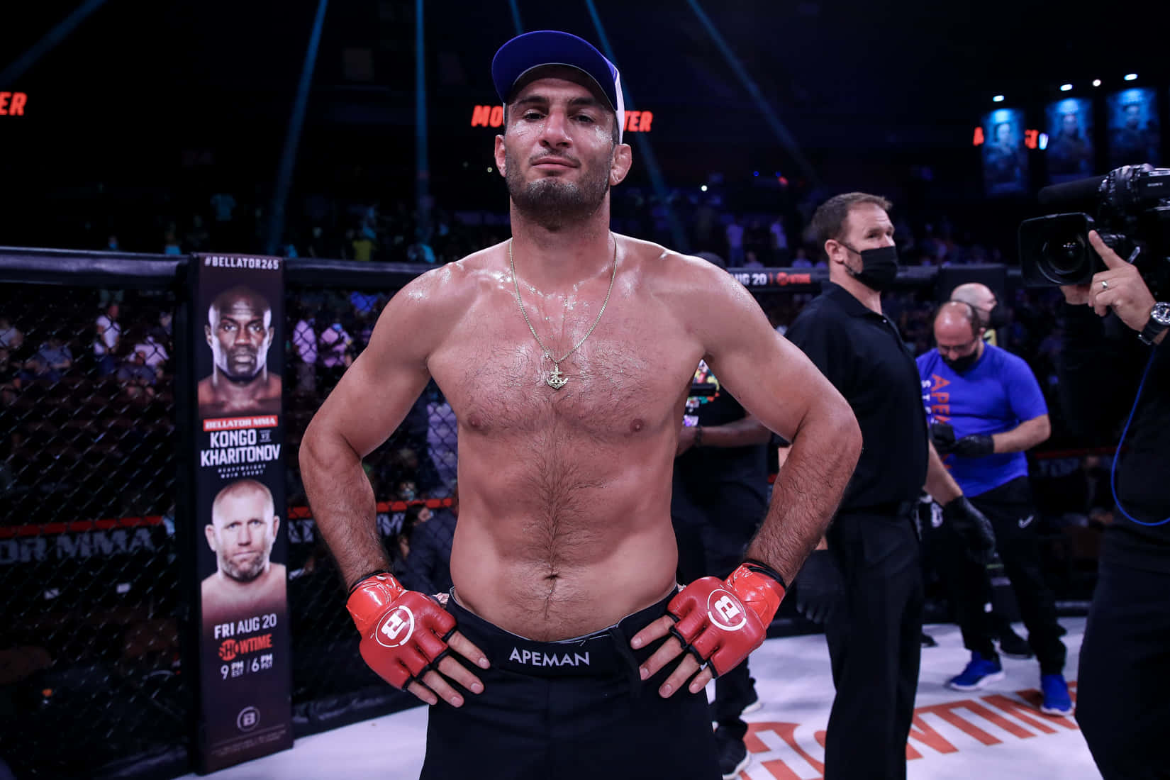 Gegard Mousasi, MMA fighter, red gloves, HD Desktop Wallpaper