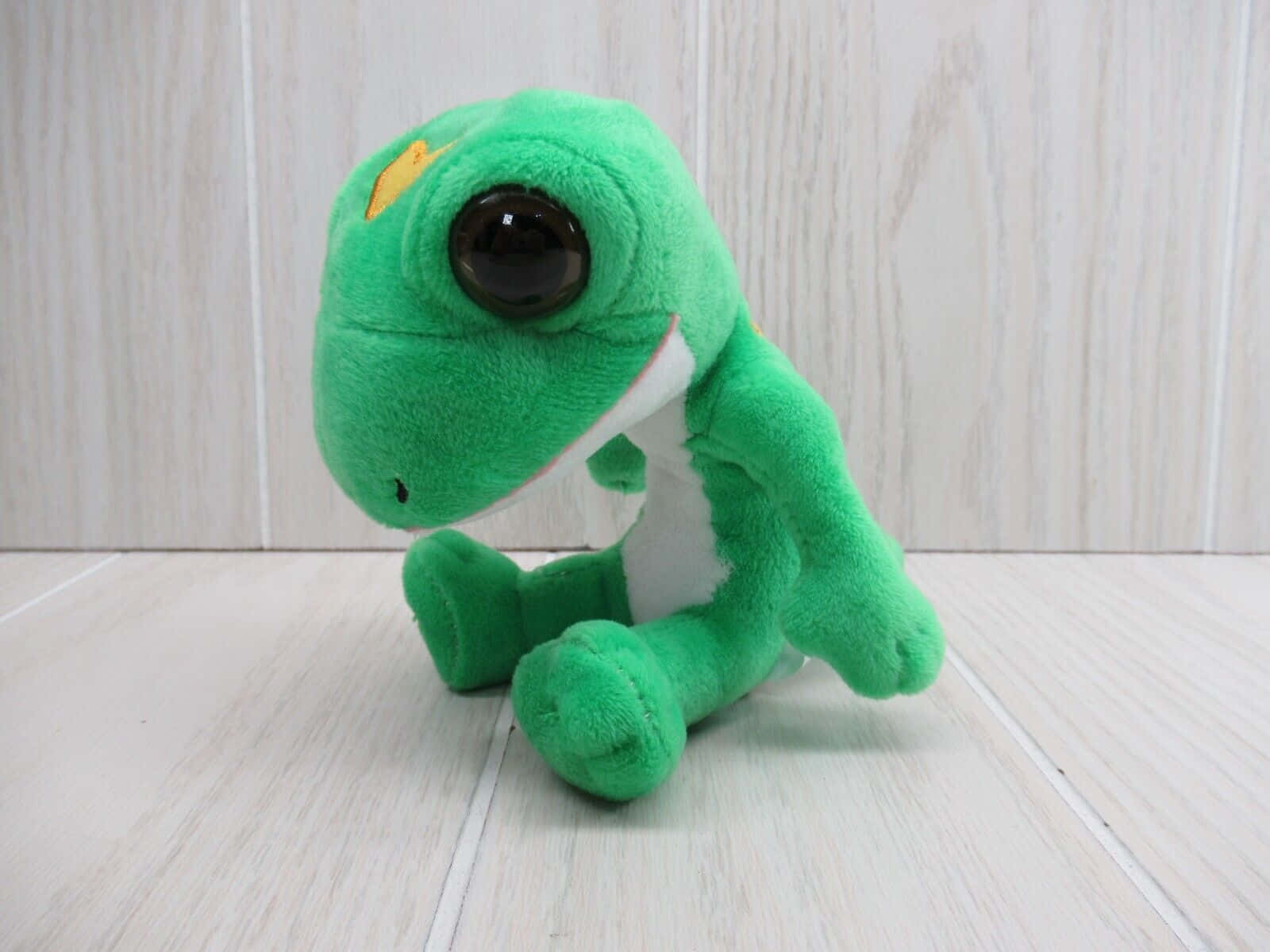 Geico, plush toy, green gecko, HD Desktop Wallpaper