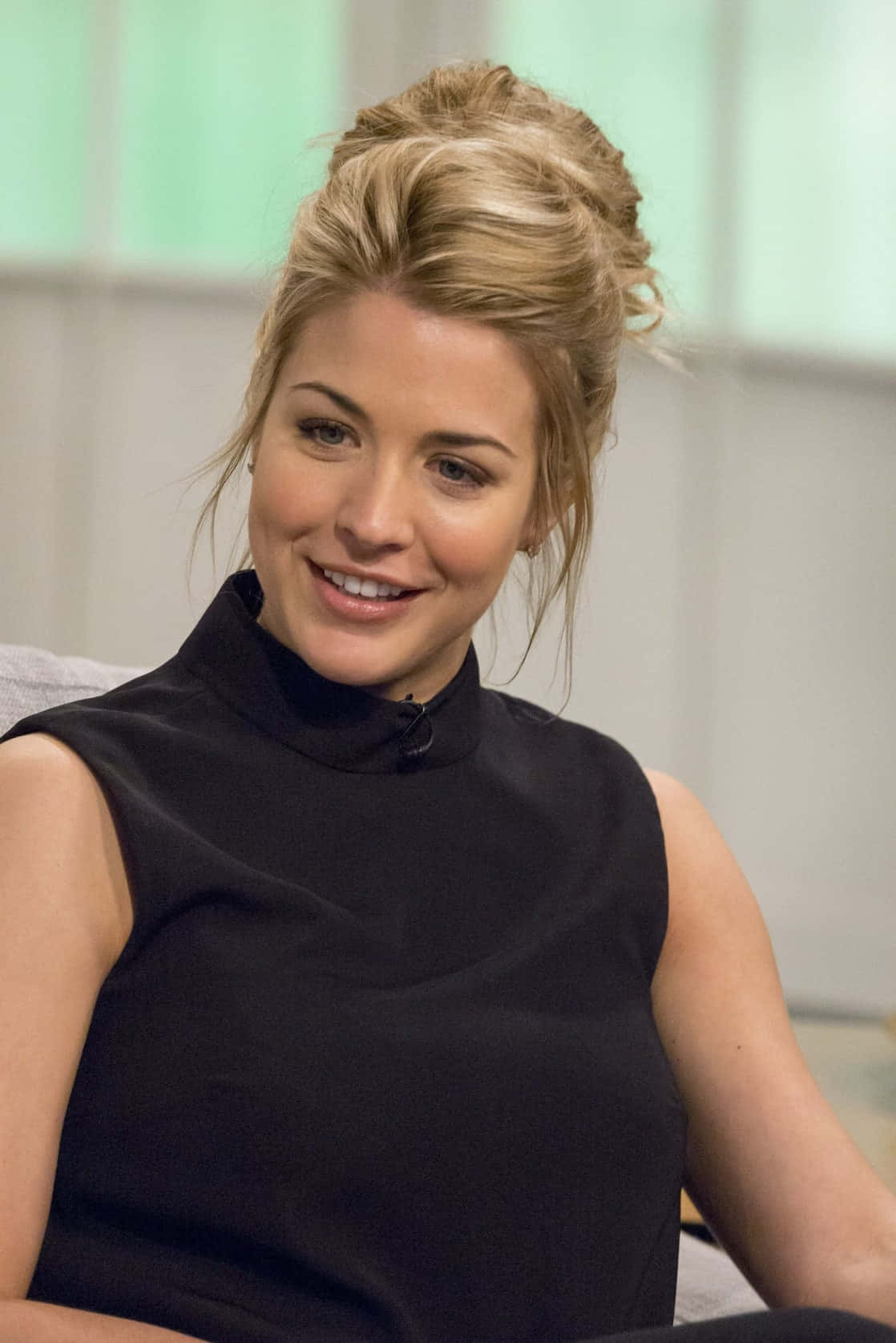Gemma Atkinson, smiling, blonde hair, HD Phone Wallpaper