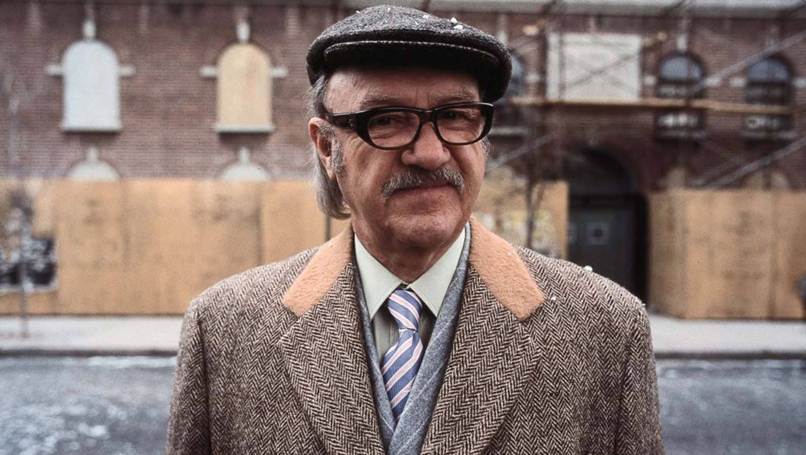 Gene Hackman, newsie cap, tweed coat, HD Desktop Wallpaper