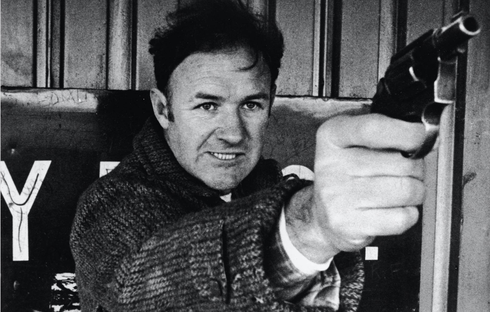 Gene Hackman, revolver, textured coat, HD Desktop Wallpaper