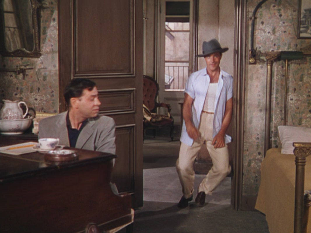 Gene Kelly, fedora, doorway, SD Desktop Wallpaper