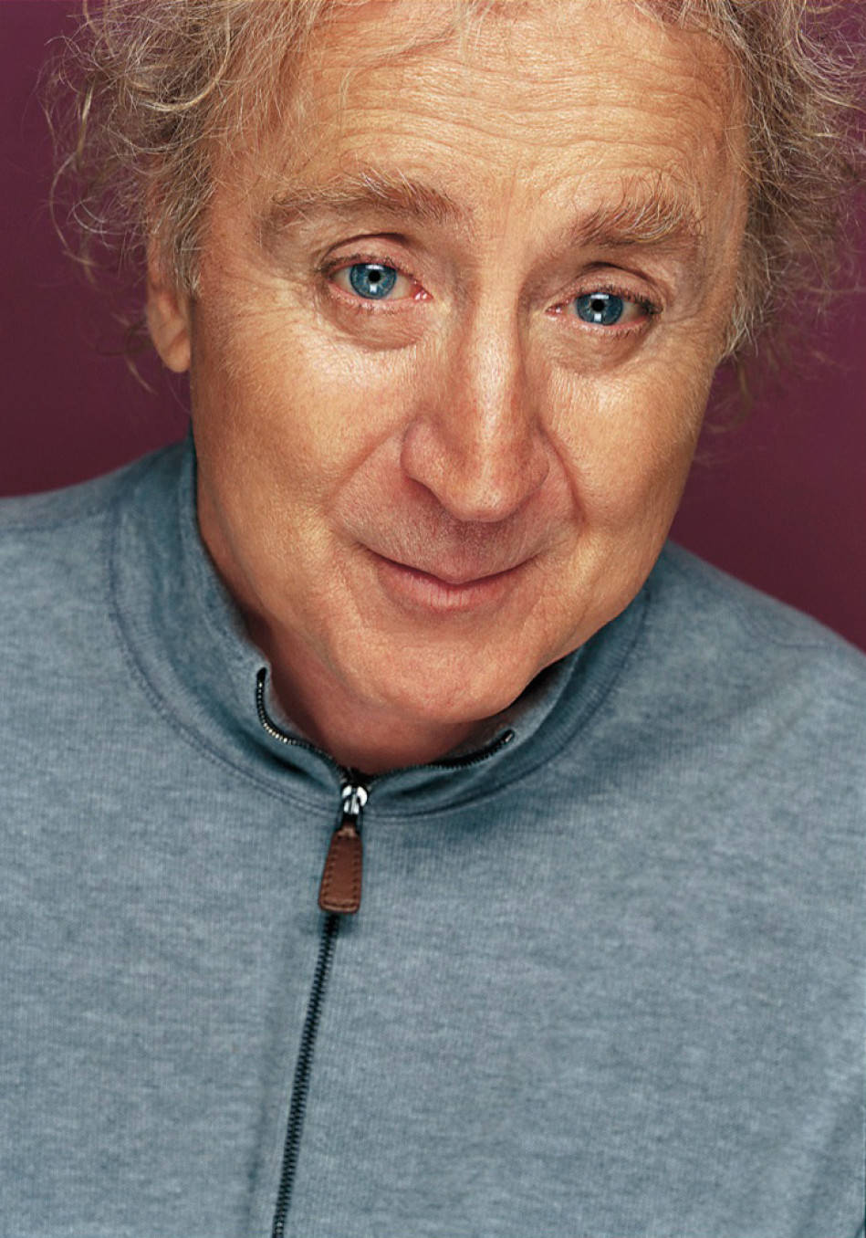 Gene Wilder, blue eyes, curly hair, HD Phone Wallpaper