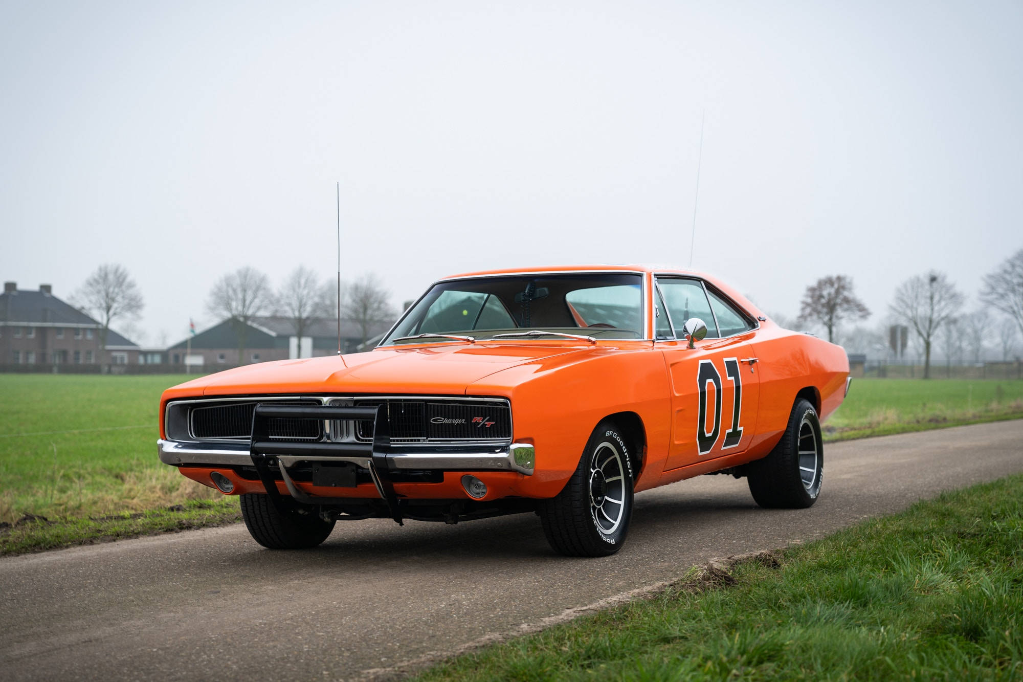 General Lee, 1970 Dodge Charger R/T, 01 racing number, Full HD Desktop Wallpaper