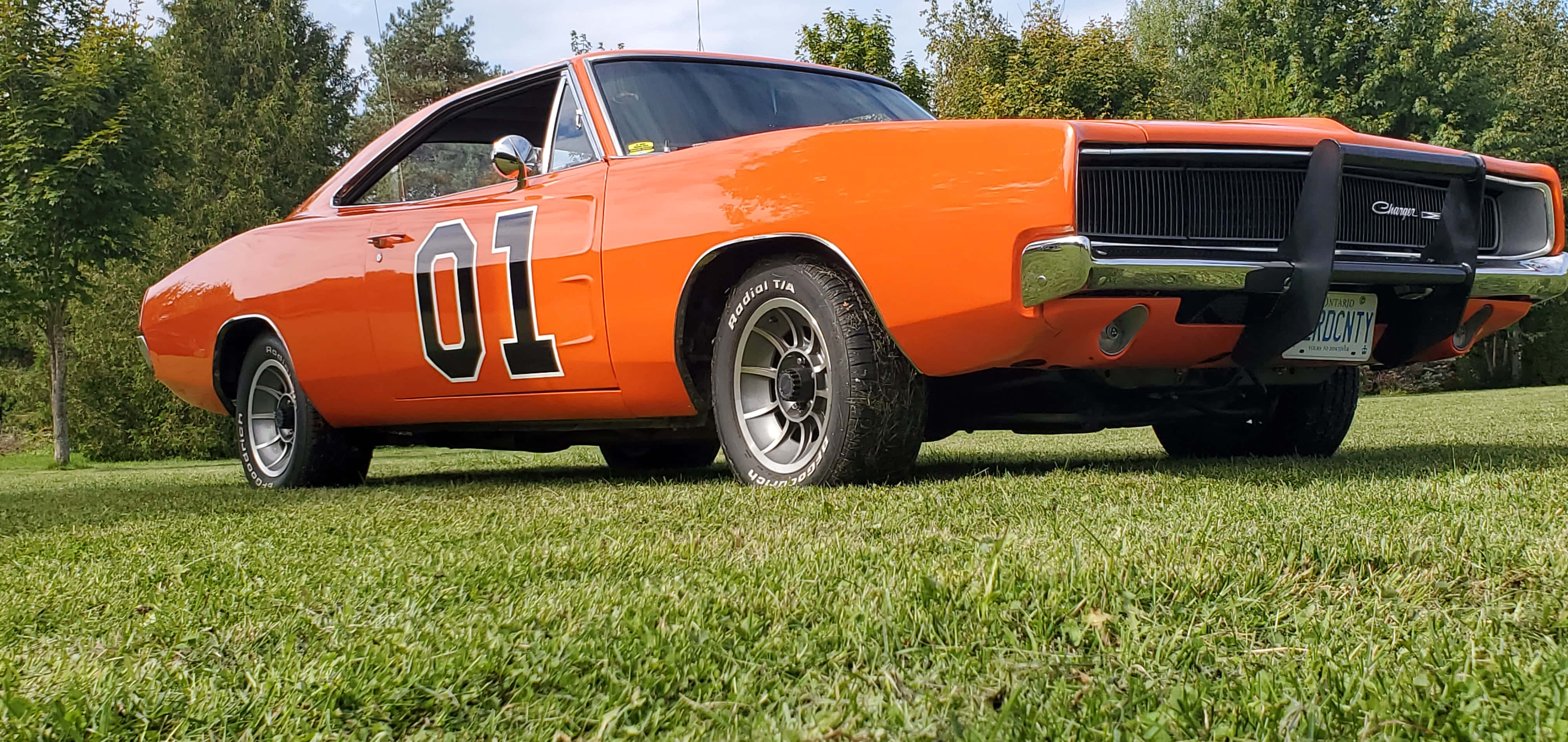 General Lee, 1970 Dodge Charger, 01, 4K Desktop Wallpaper