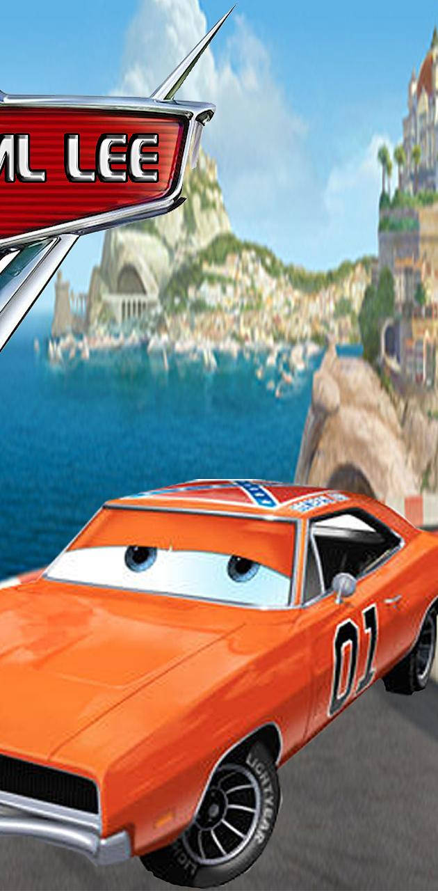 General Lee, orange, number 01, HD Phone Wallpaper