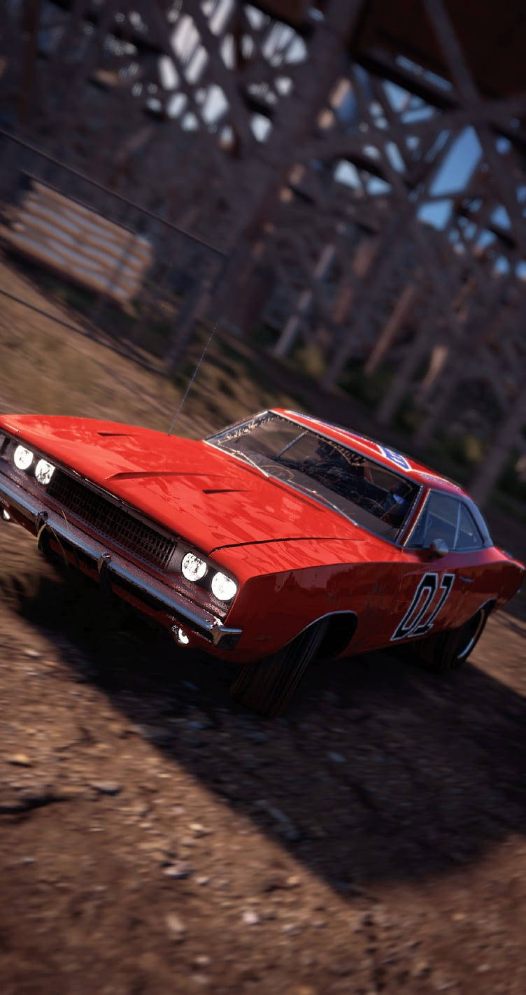 General Lee, red, number 22, HD Phone Wallpaper