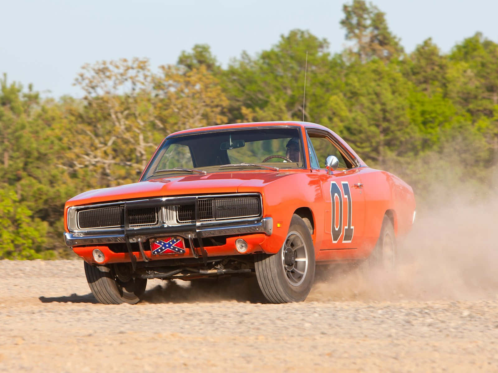 General Lee, orange, 01, HD Desktop Wallpaper