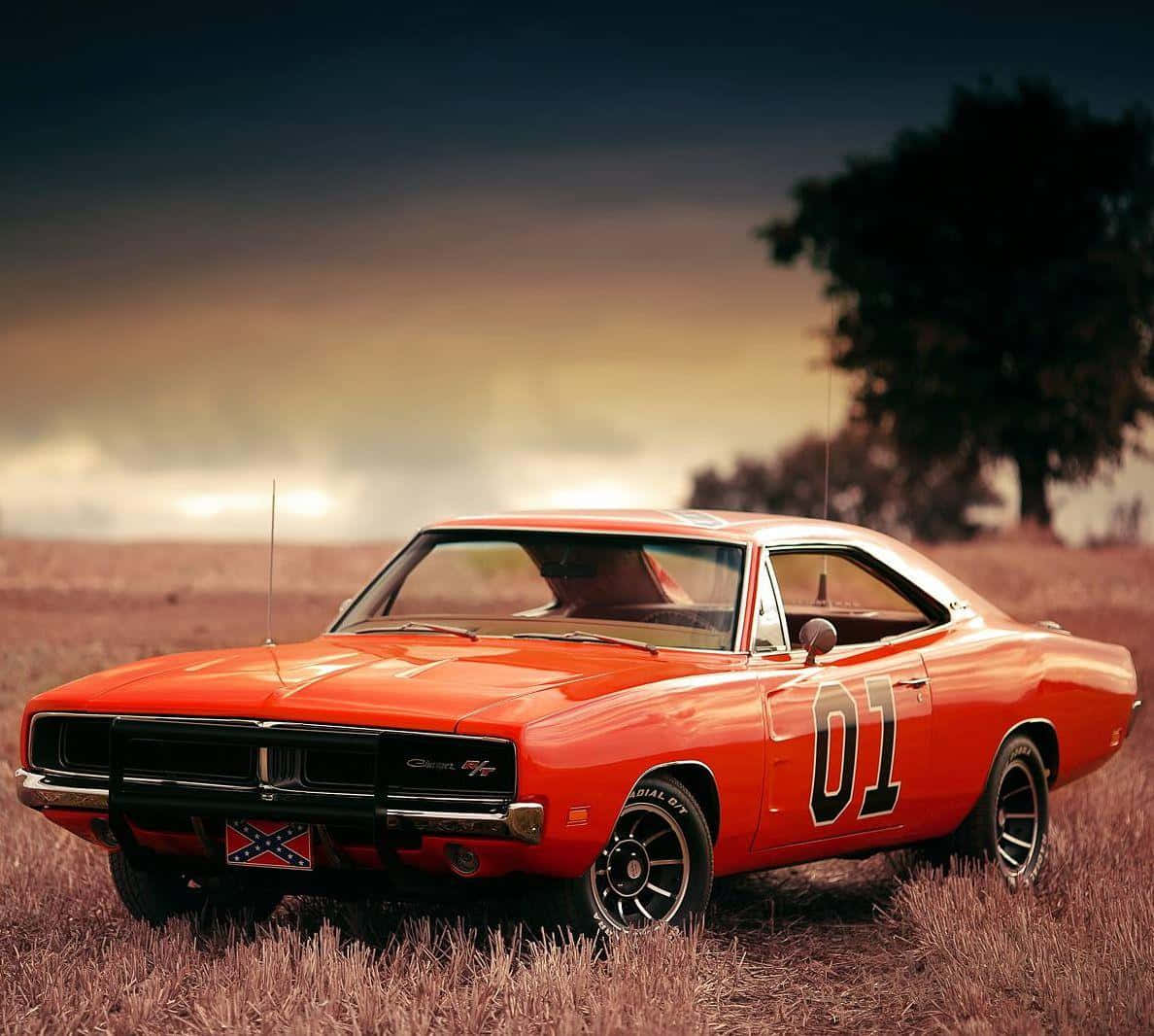 General Lee, 1970 Dodge Charger, 01, SD Desktop Wallpaper