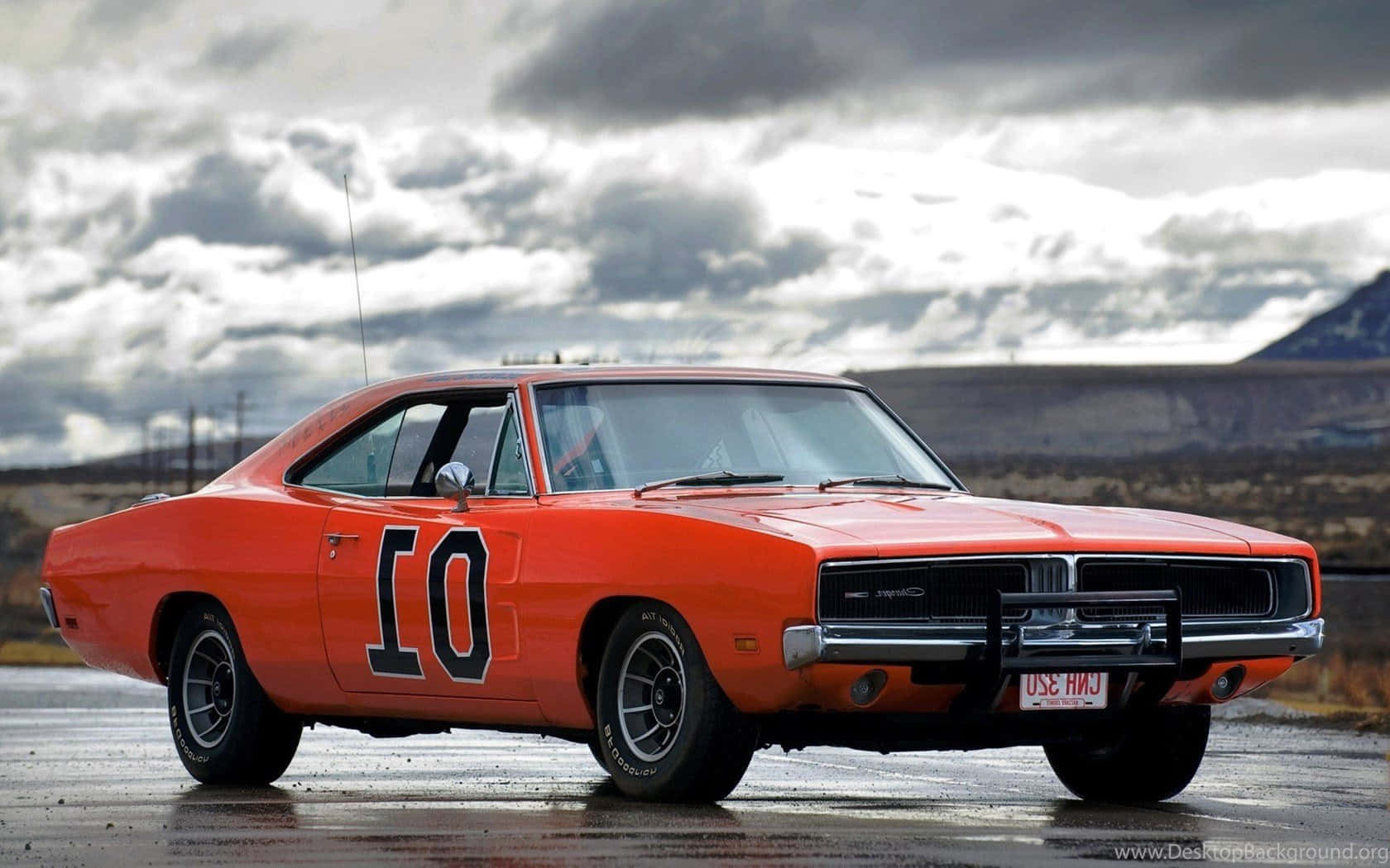 1969 Dodge Charger, General Lee, orange, HD Desktop Wallpaper