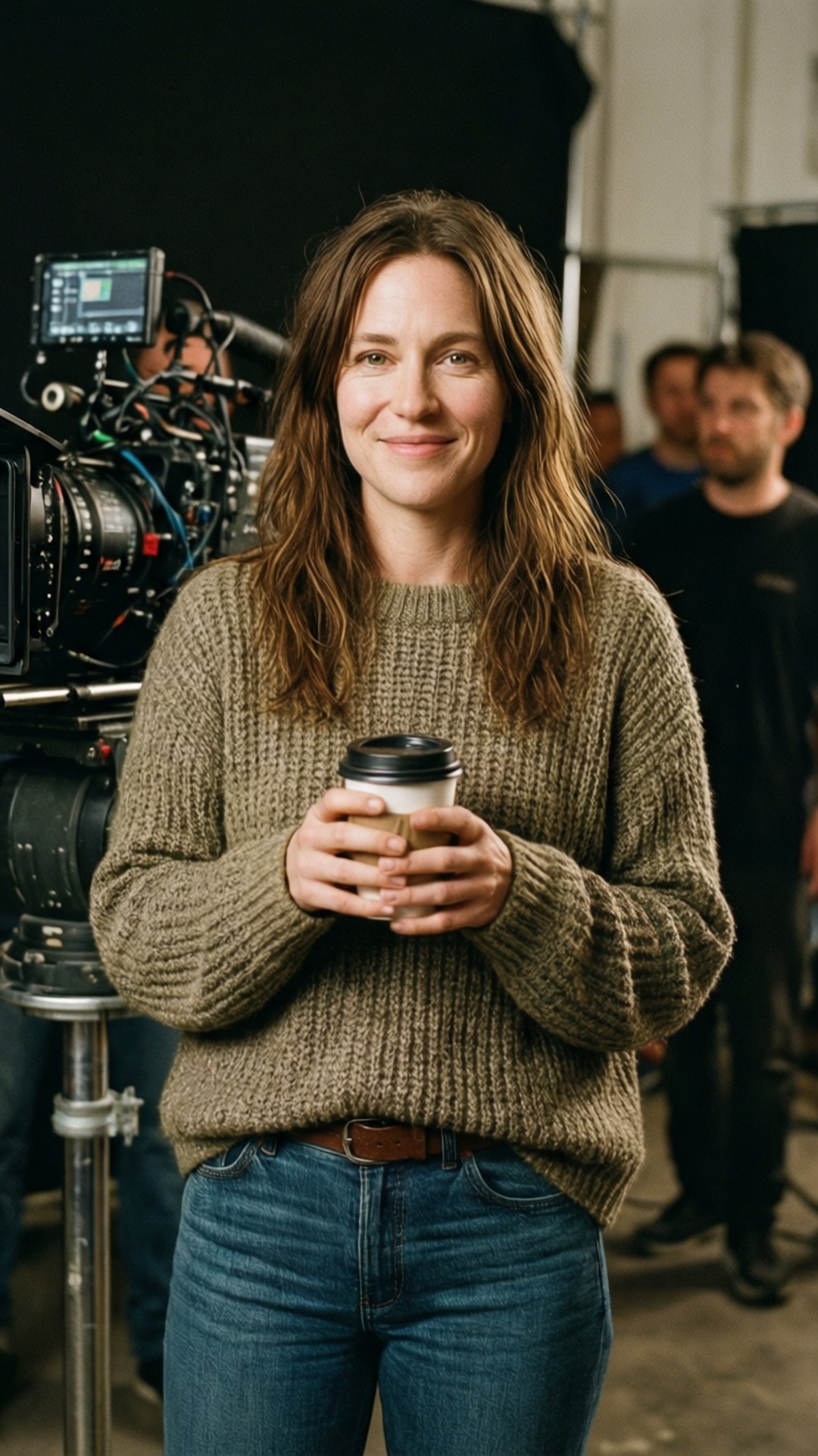 Genevieve Buechner, coffee, behind-the-scenes, Full HD Phone Wallpaper