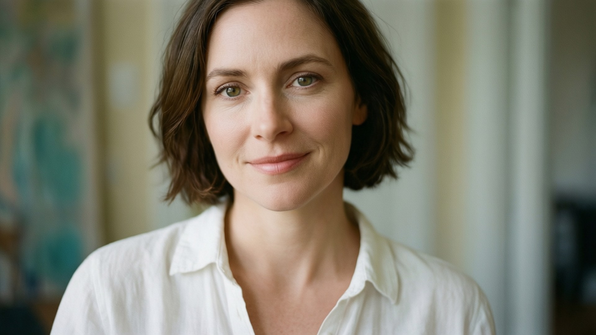 Genevieve Buechner, soft lighting, close-up, Full HD Desktop Wallpaper