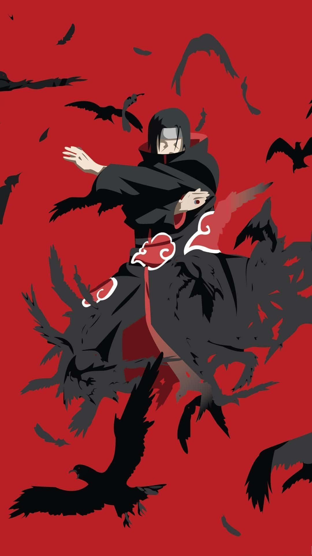 Genjutsu, ninja, black cloak, Full HD Phone Wallpaper