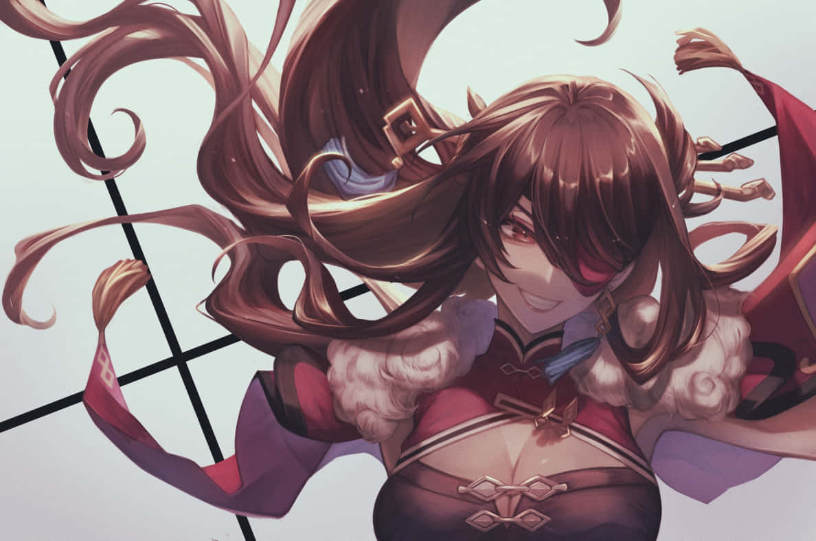 Genshin Impact, Beidou, anime girl, SD Desktop Wallpaper