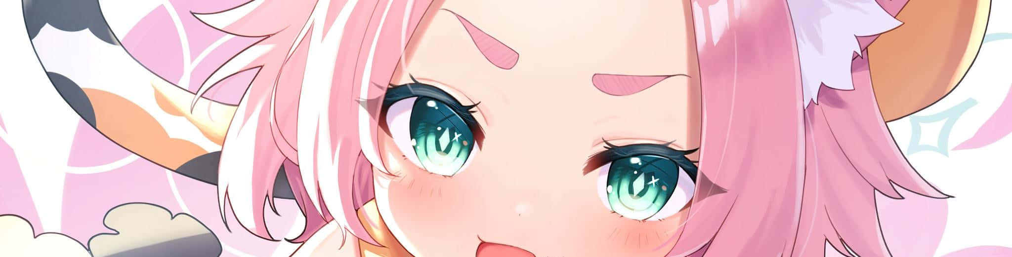 Genshin Impact, Diona, pink hair, Full HD Desktop Wallpaper