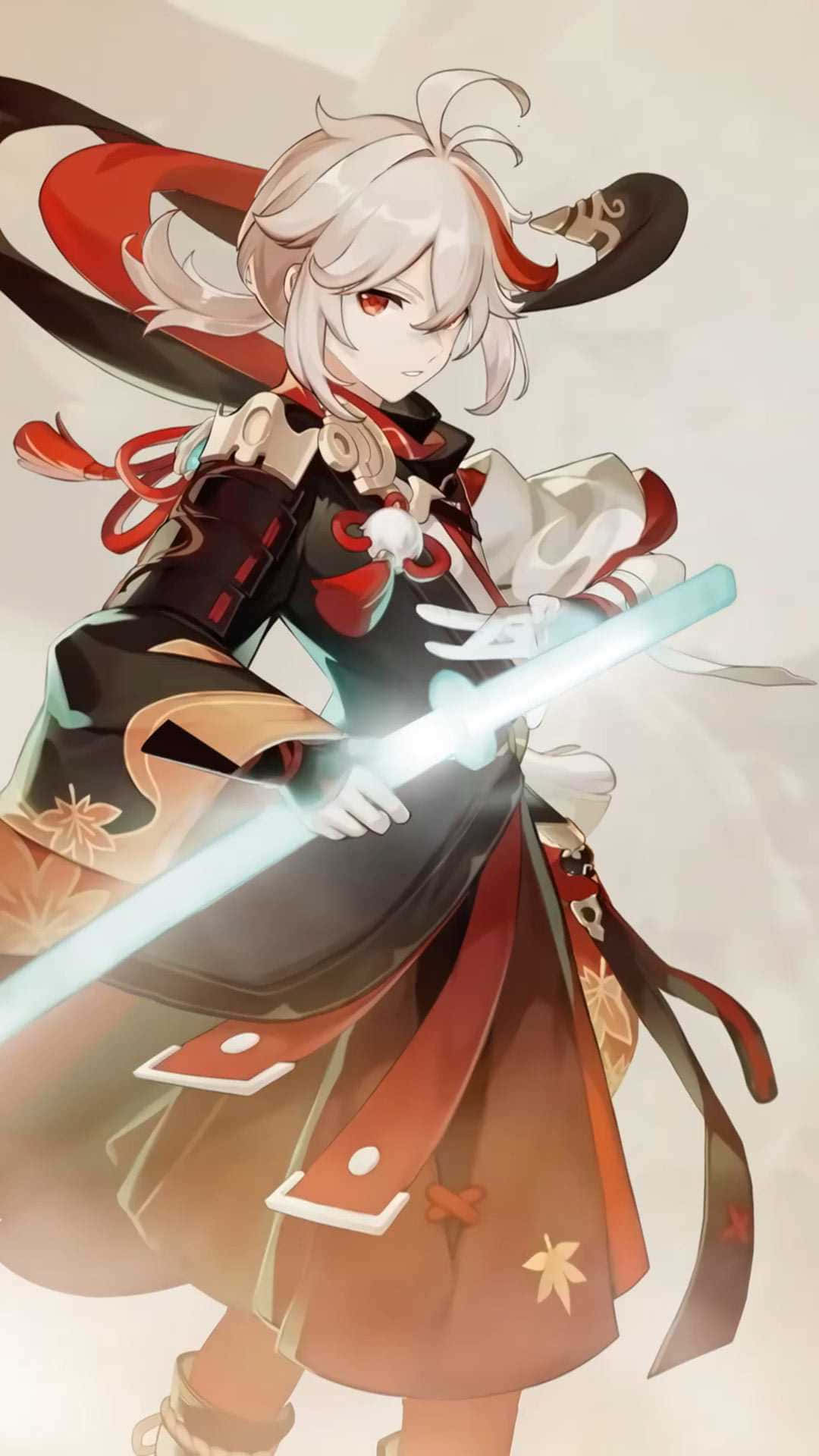 Genshin Impact, Kazuha, light katana, Full HD Phone Wallpaper