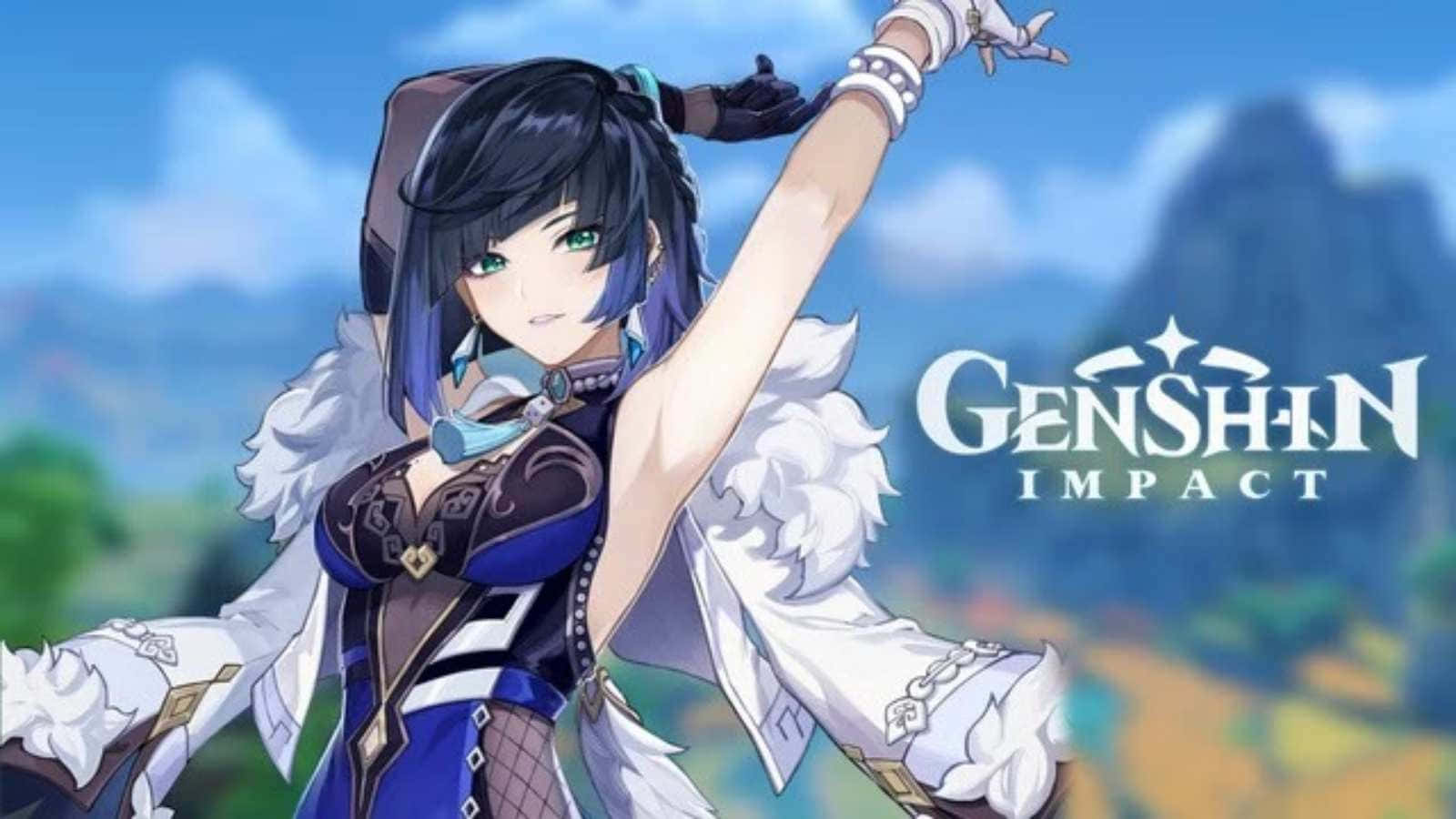 Genshin Impact, Xingqiu, blue hair, HD Desktop Wallpaper