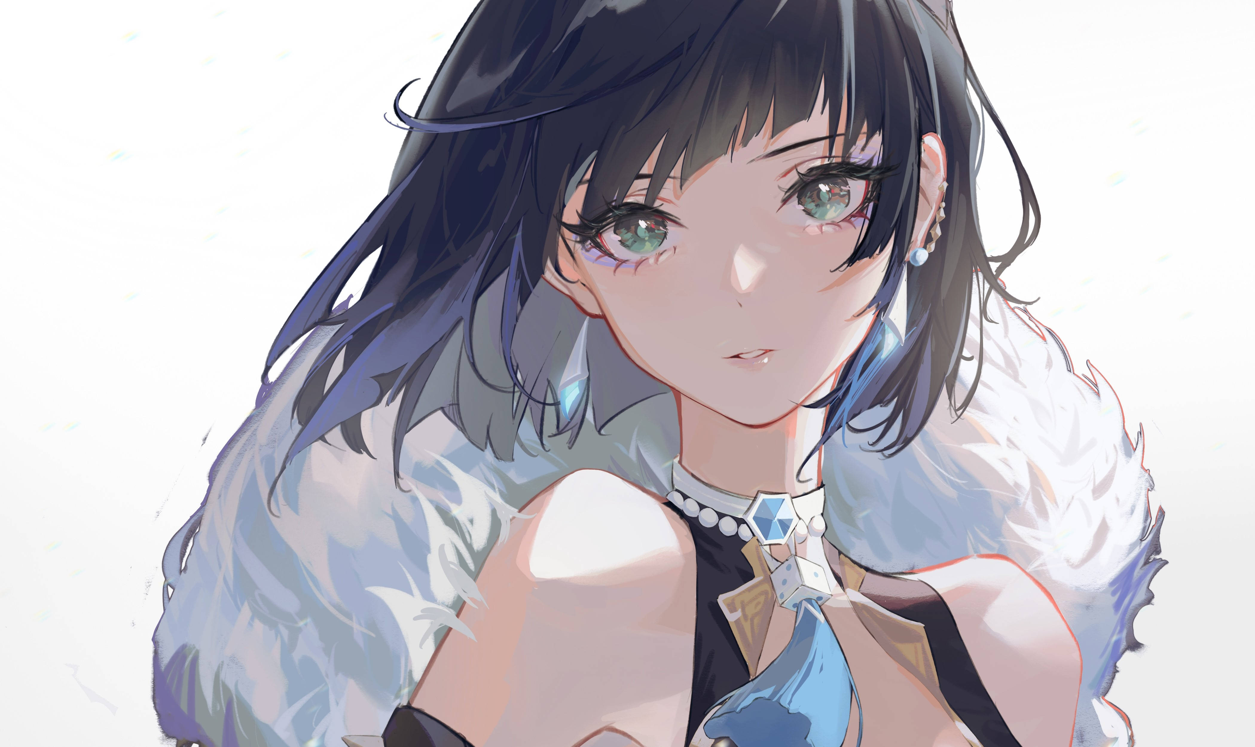 Genshin Impact, Yelan, anime girl, 4K Desktop Wallpaper