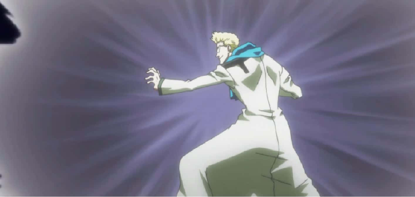 Genthru, blond anime character, white coat, HD Desktop Wallpaper