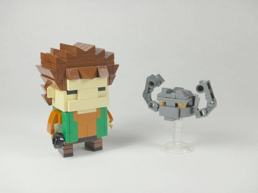 Geodude, Pokemon Trainer Toy, LEGO-style figure, SD Desktop Wallpaper