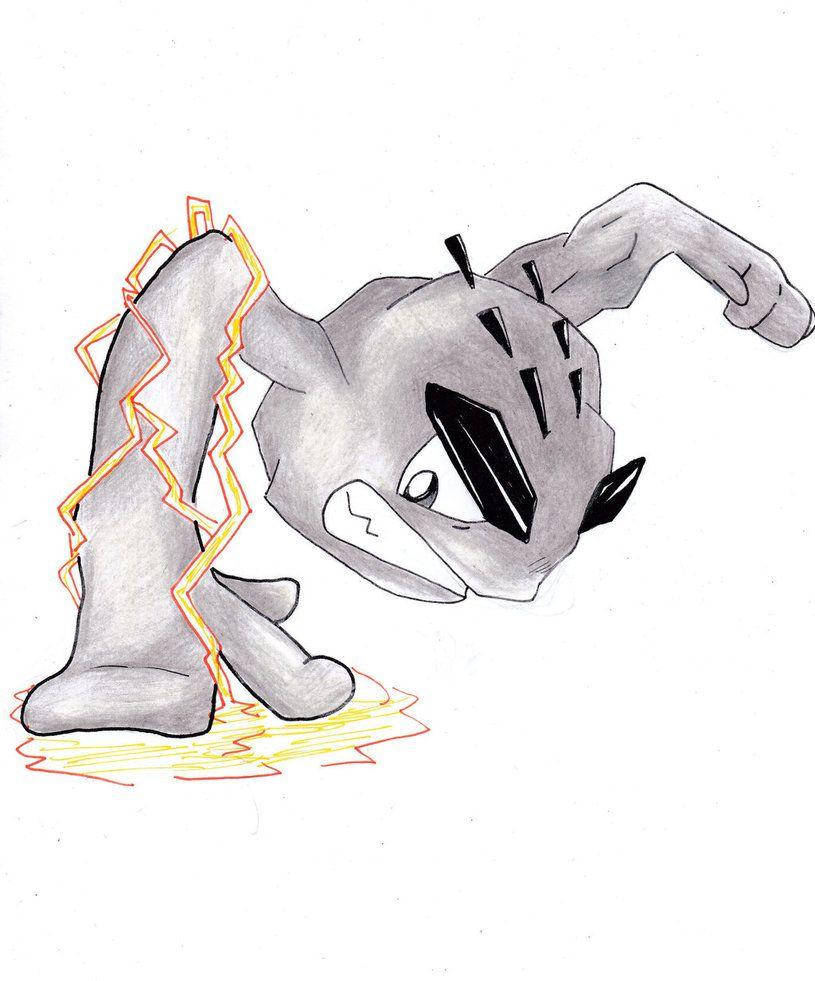 Geodude, gray, electric-type, SD Phone Wallpaper