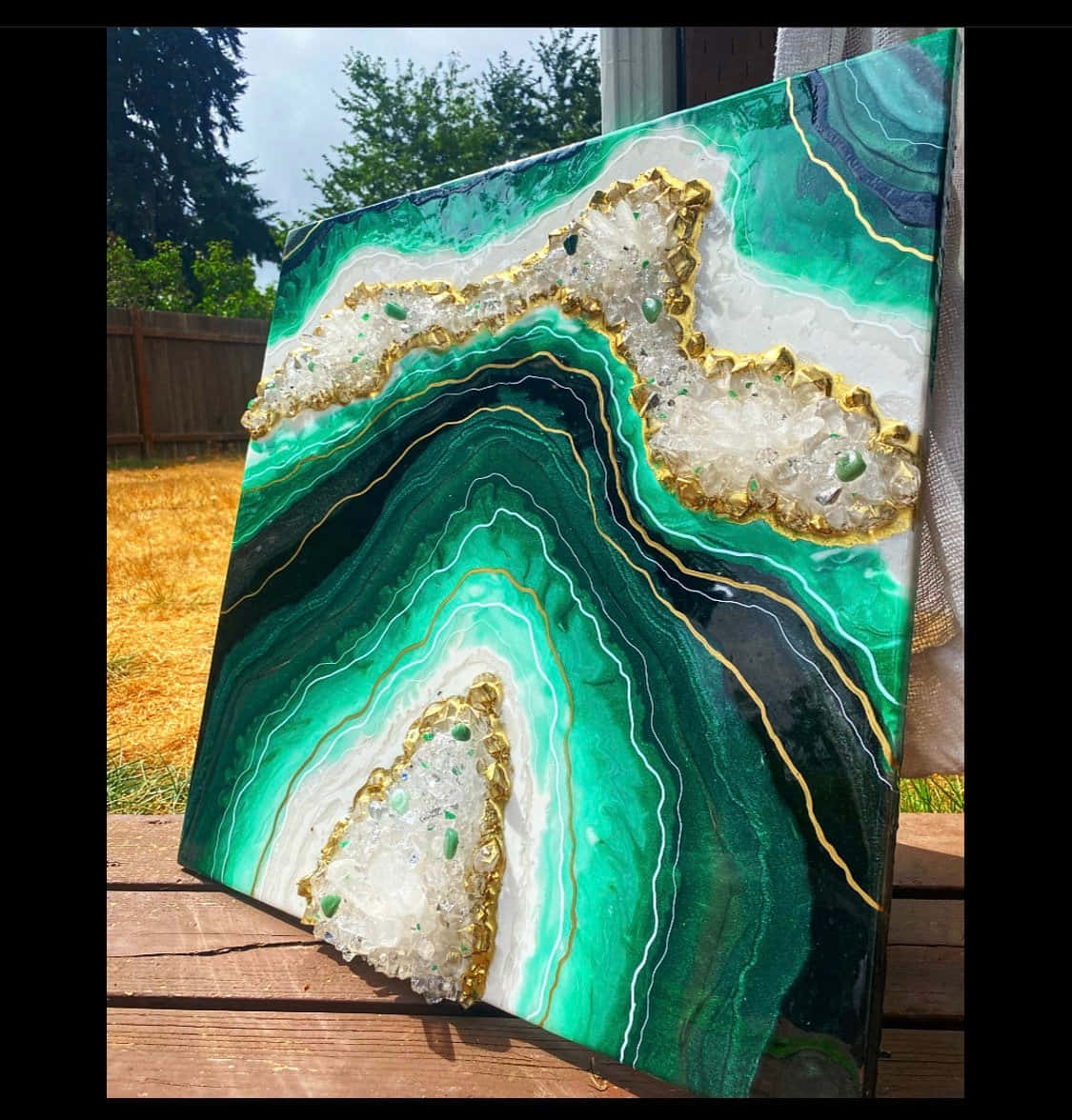 geode, resin artwork, agate geode, SD Phone Wallpaper