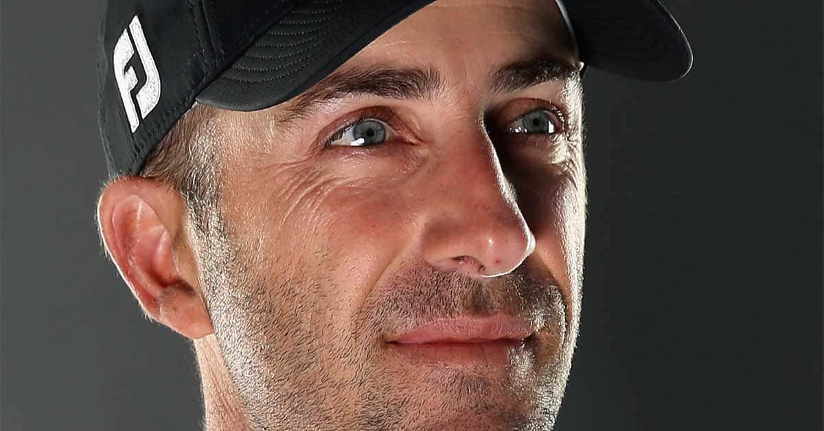 Geoff Ogilvy, blue eyes, stubble, SD Desktop Wallpaper