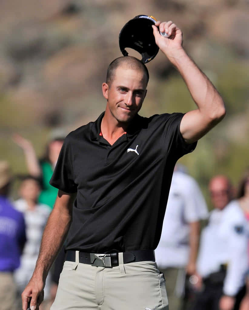Geoff Ogilvy, black polo, khaki pants, SD Phone Wallpaper