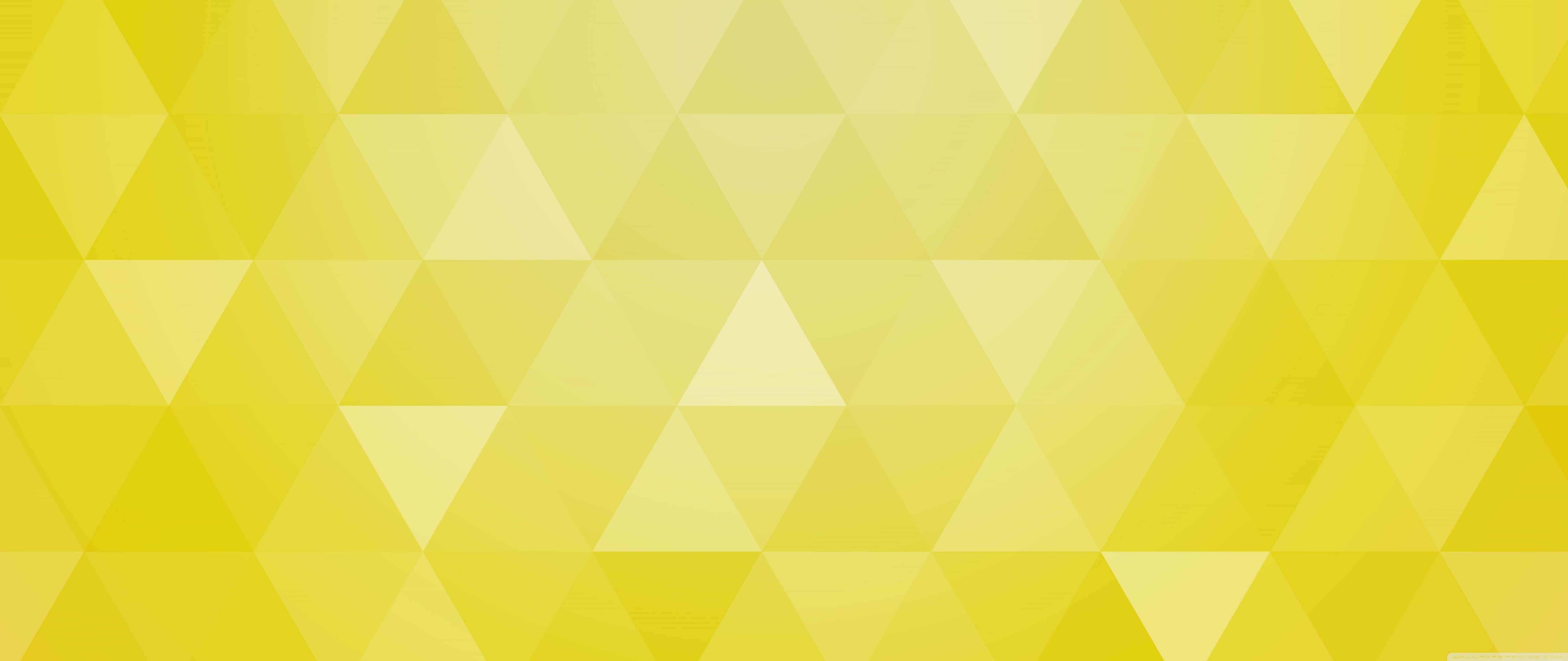 Geometric Desktop, yellow triangles, overlapping, 5K Desktop Wallpaper