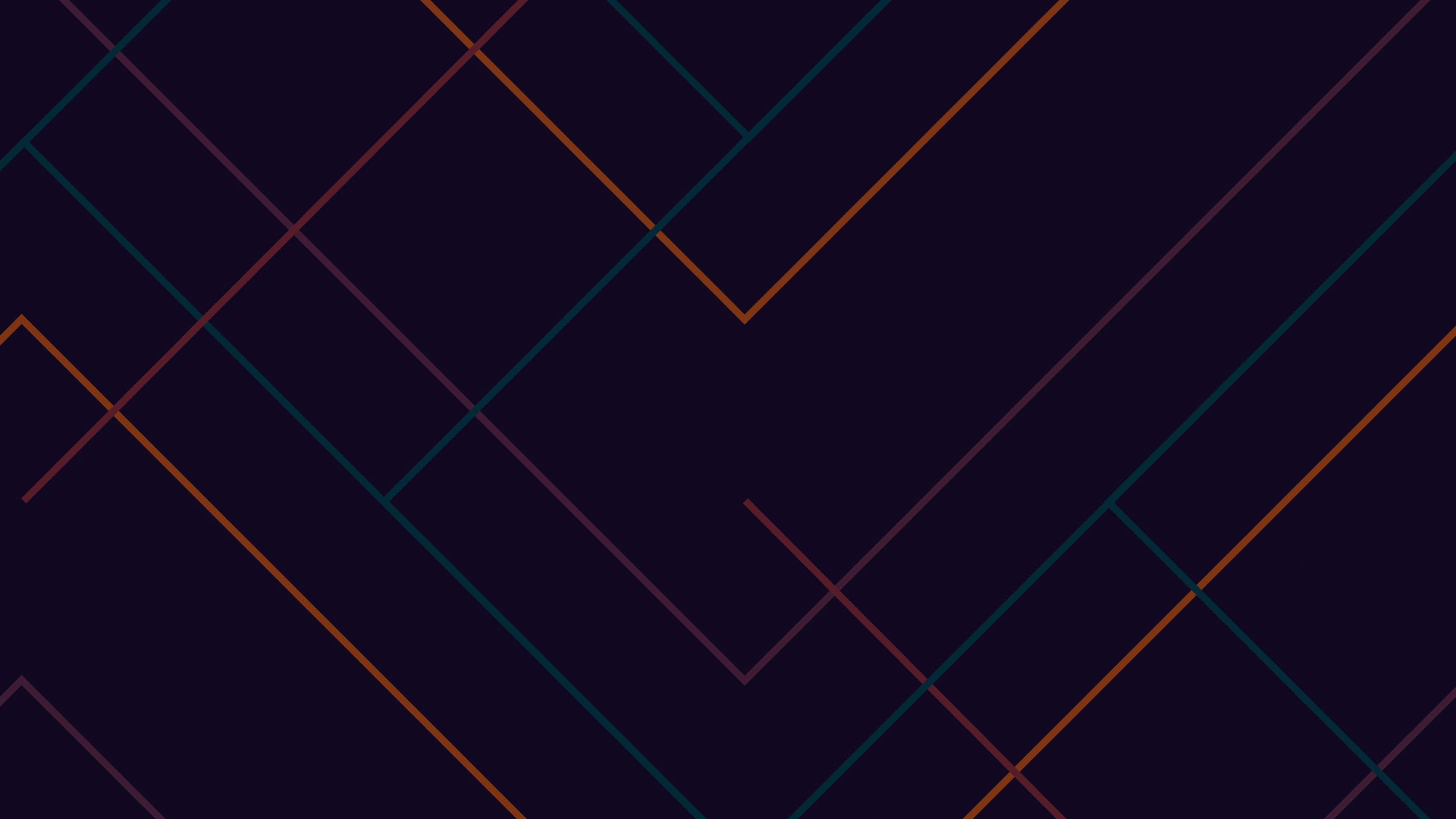 geometric desktop, abstract geometric lines, warm and cool tones, 4K Desktop Wallpaper