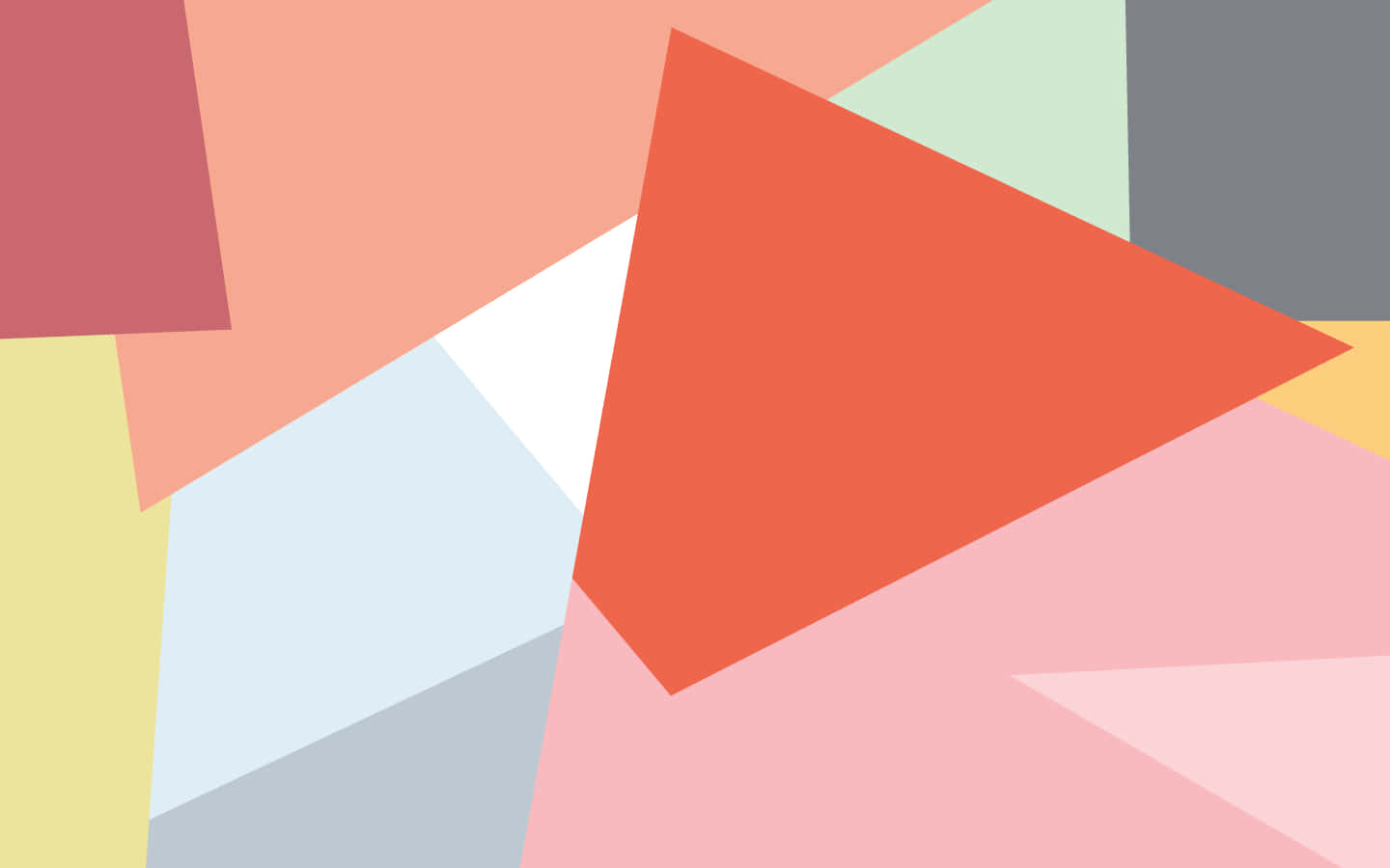 geometric desktop, triangles, vibrant abstract geometric shapes, HD Desktop Wallpaper
