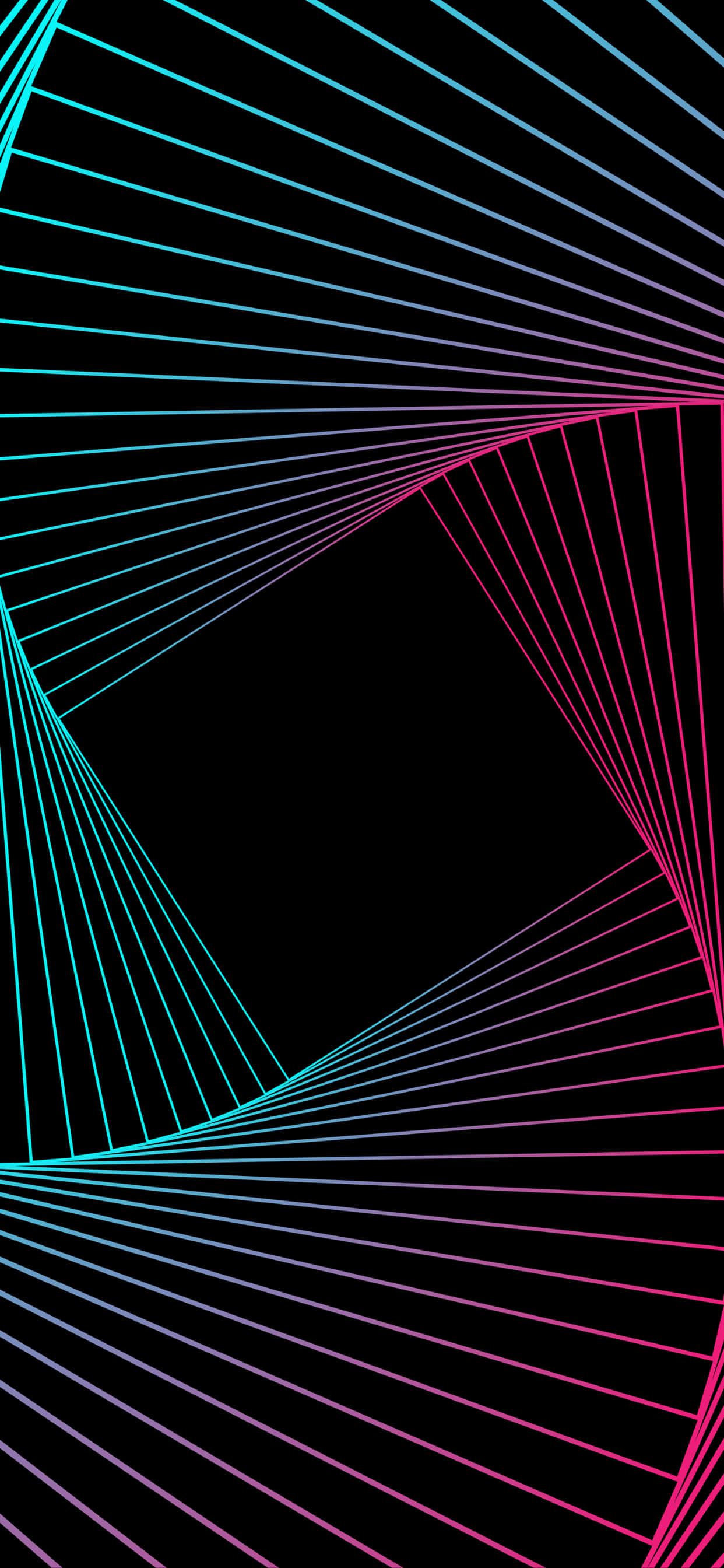 Geometric iPhone, iPhone, cyan, 2K Phone Wallpaper