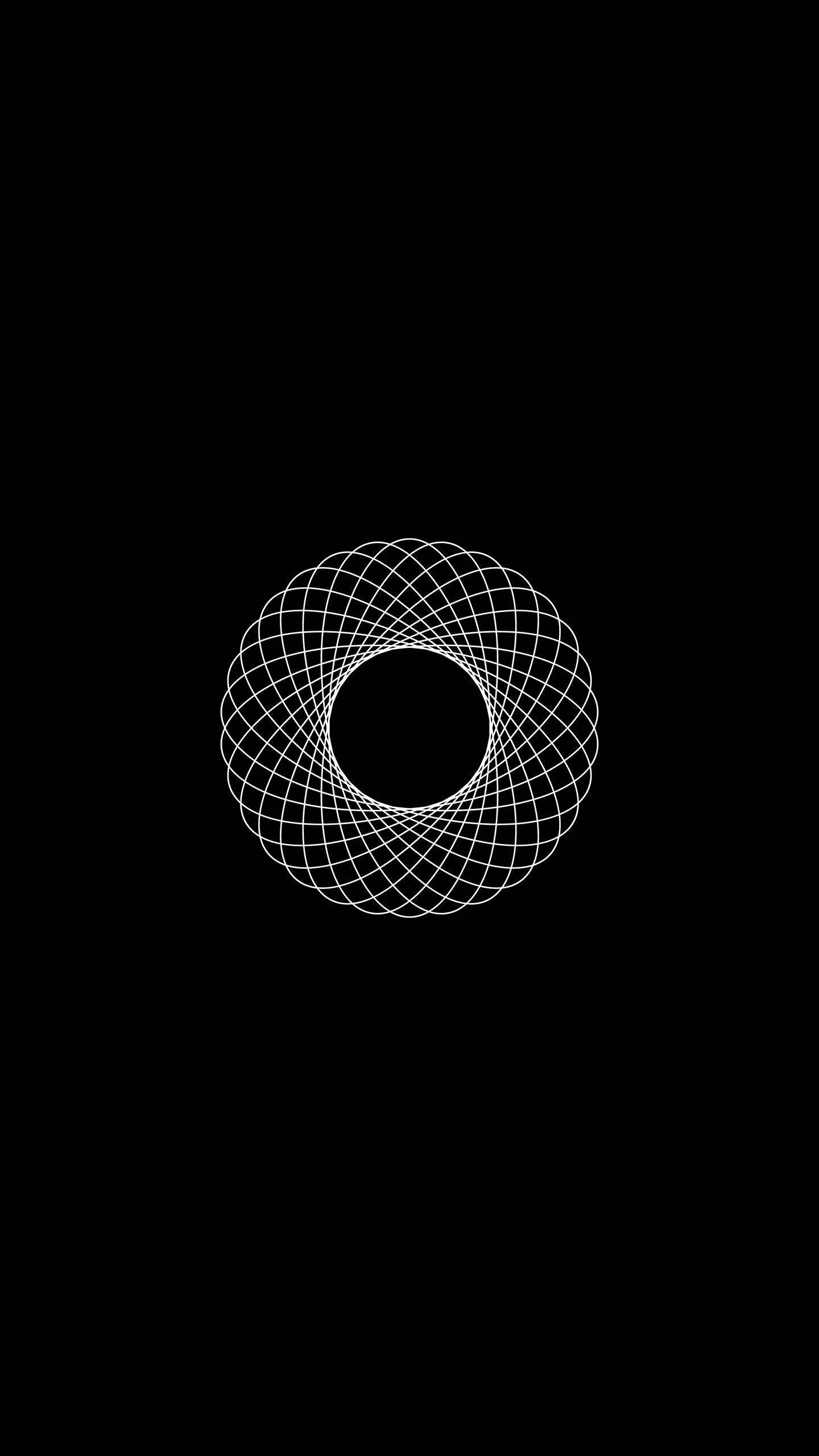 iPhone X, AMOLED, white geometric spiral pattern, 2K Phone Wallpaper