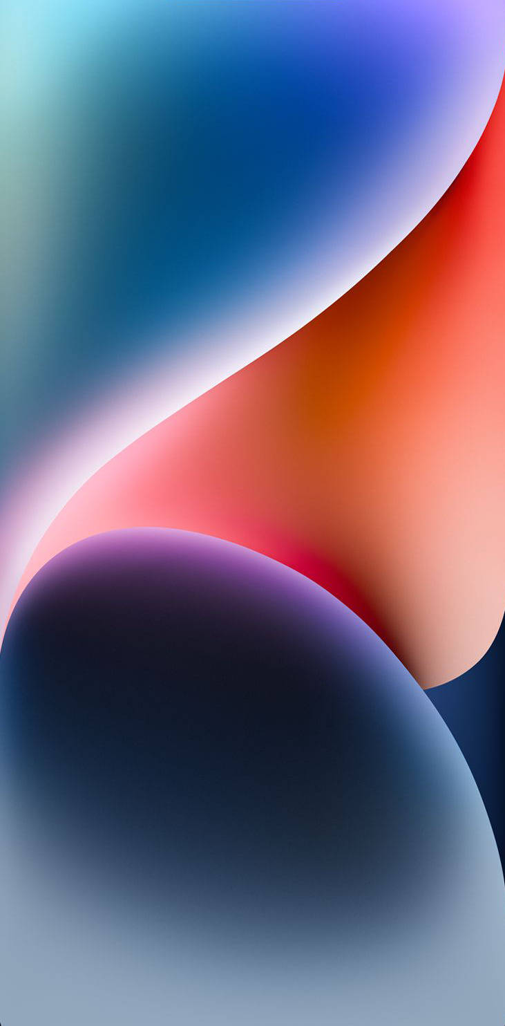 iPhone 14, blue, purple, HD Phone Wallpaper