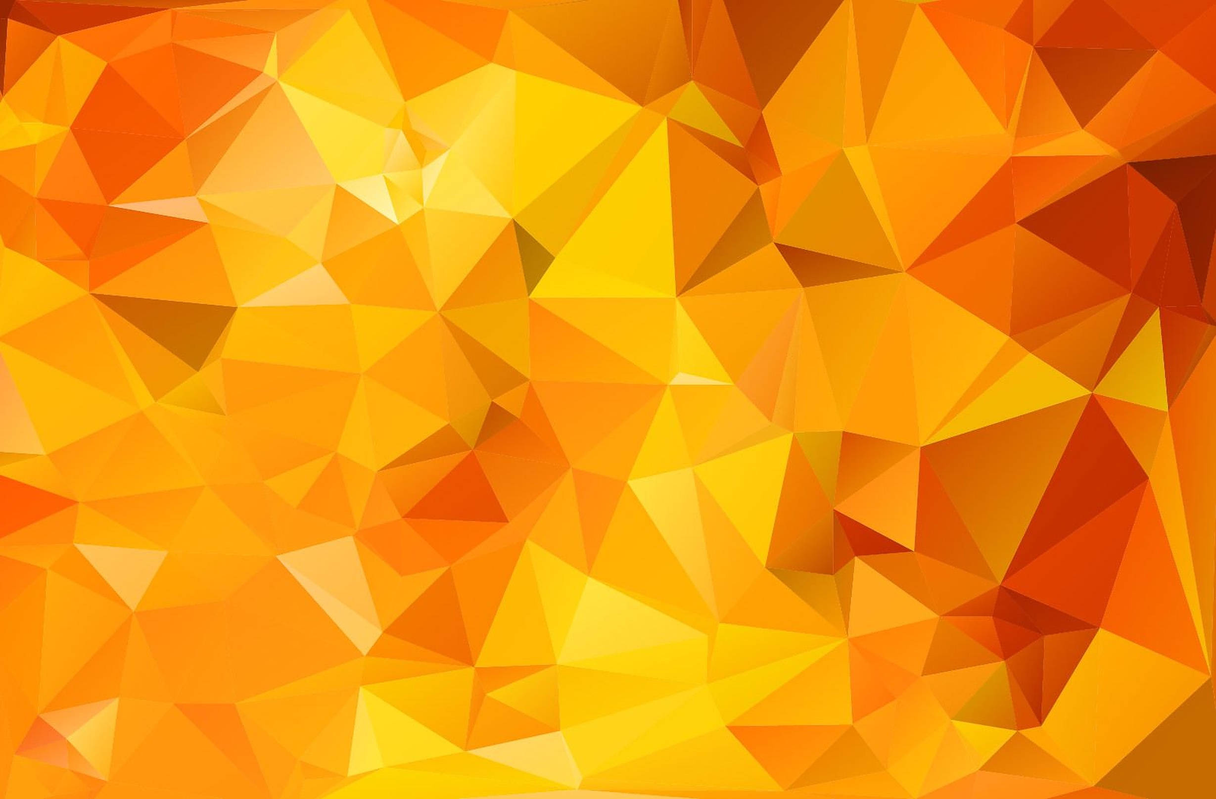 yellow gradient, glowing orange, yellow triangles, Full HD Desktop Wallpaper