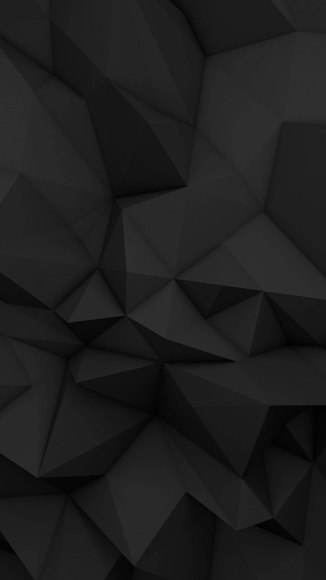 abstract geometric solid, black, iPhone, Full HD Phone Wallpaper