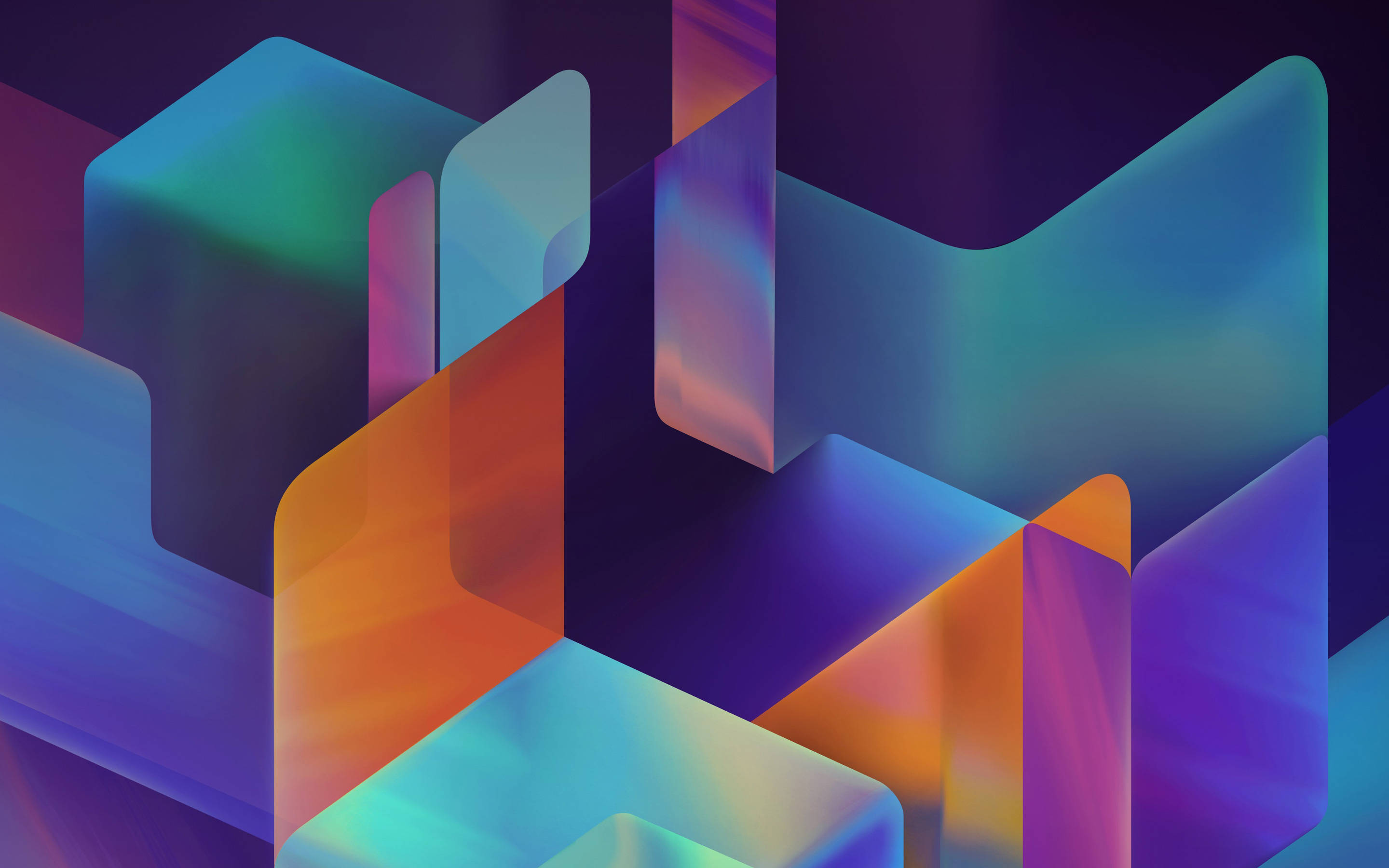 geometric, android, stock, 2K Desktop Wallpaper