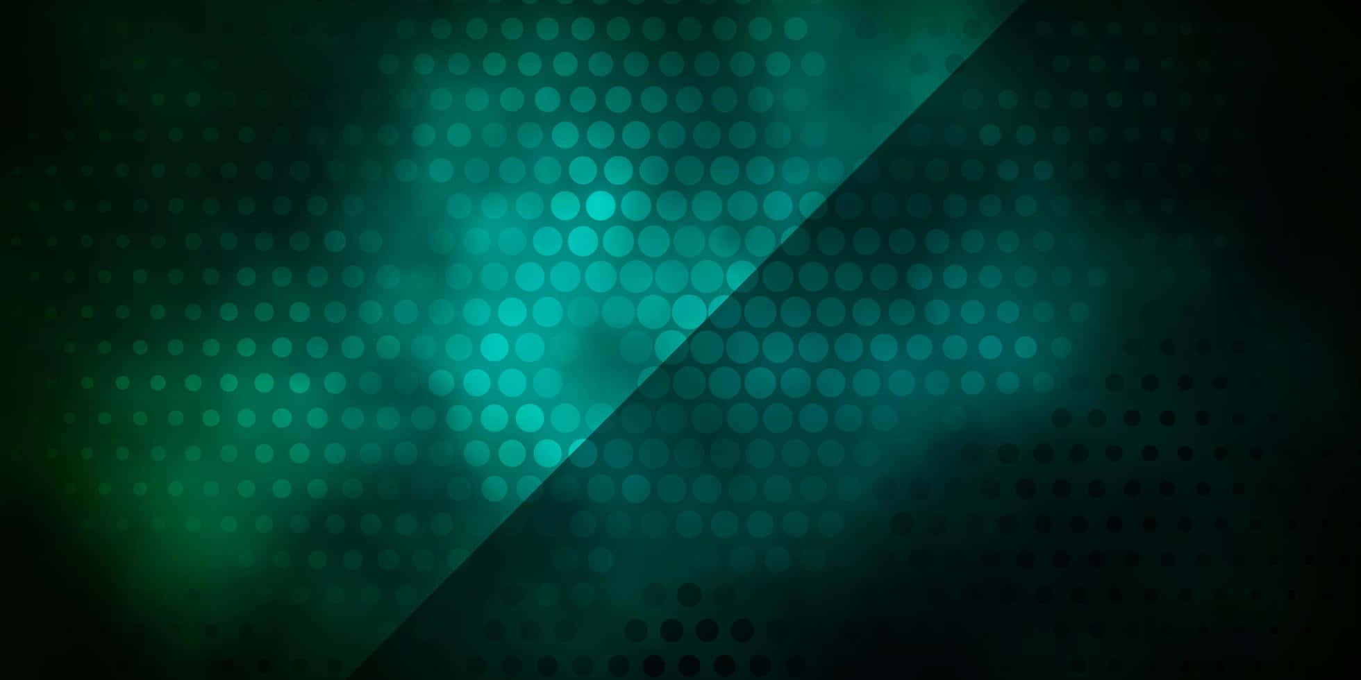 Geometry Dash, teal glowing dots, diagonal pattern, Full HD Desktop Wallpaper