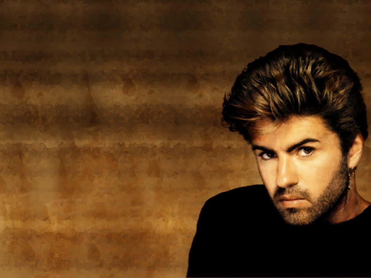 George Michael, styled hair, beard, HD Desktop Wallpaper