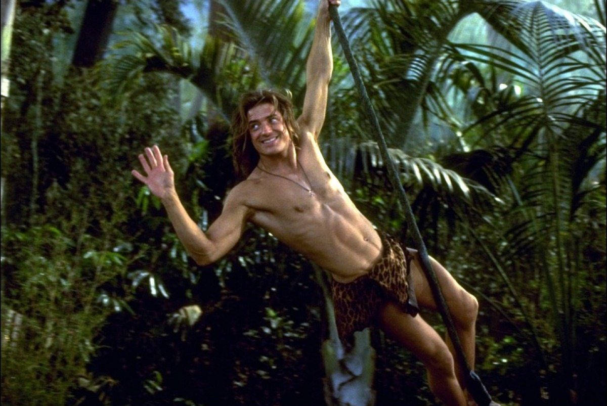 George Of The Jungle, jungle canopy, vine, SD Desktop Wallpaper