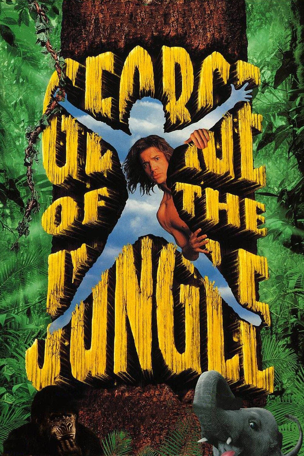 George Of The Jungle, man-sized hole, jungle foliage, HD Phone Wallpaper