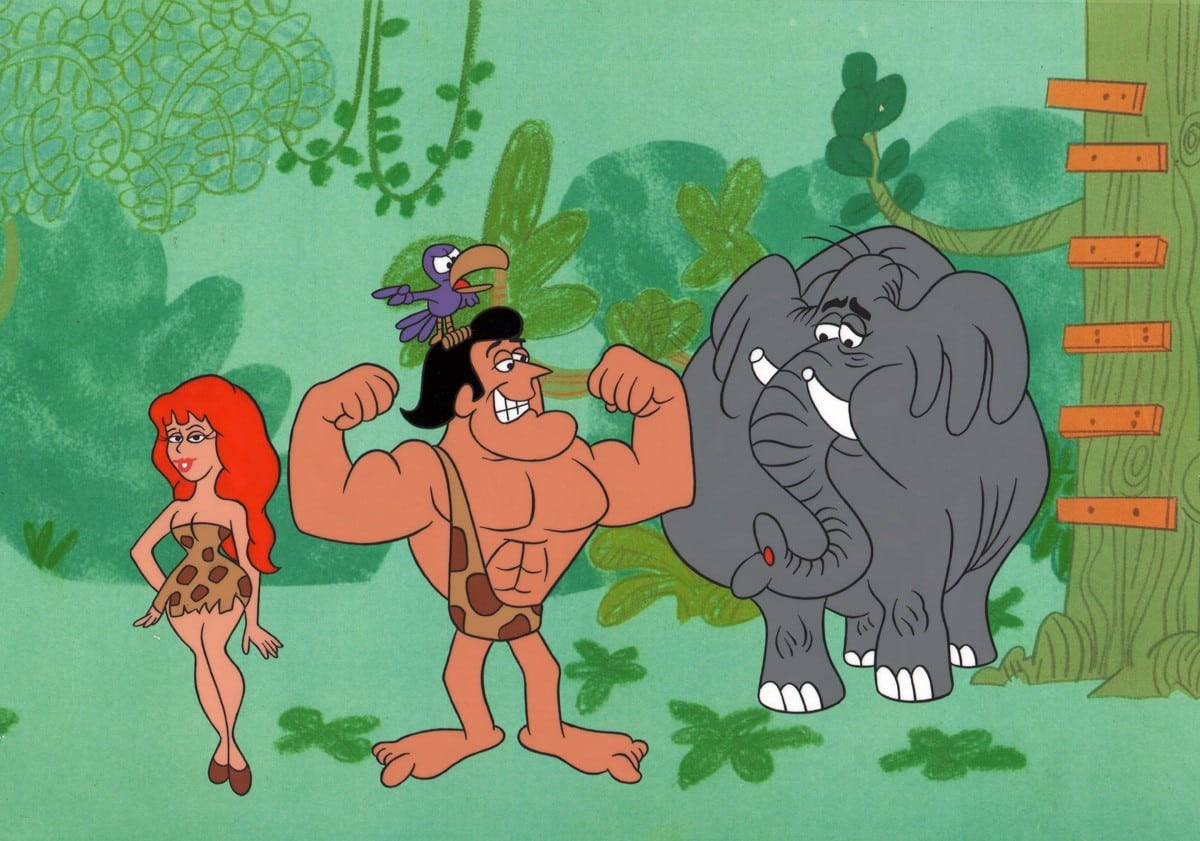 George Of The Jungle, 1967, animated series, SD Desktop Wallpaper