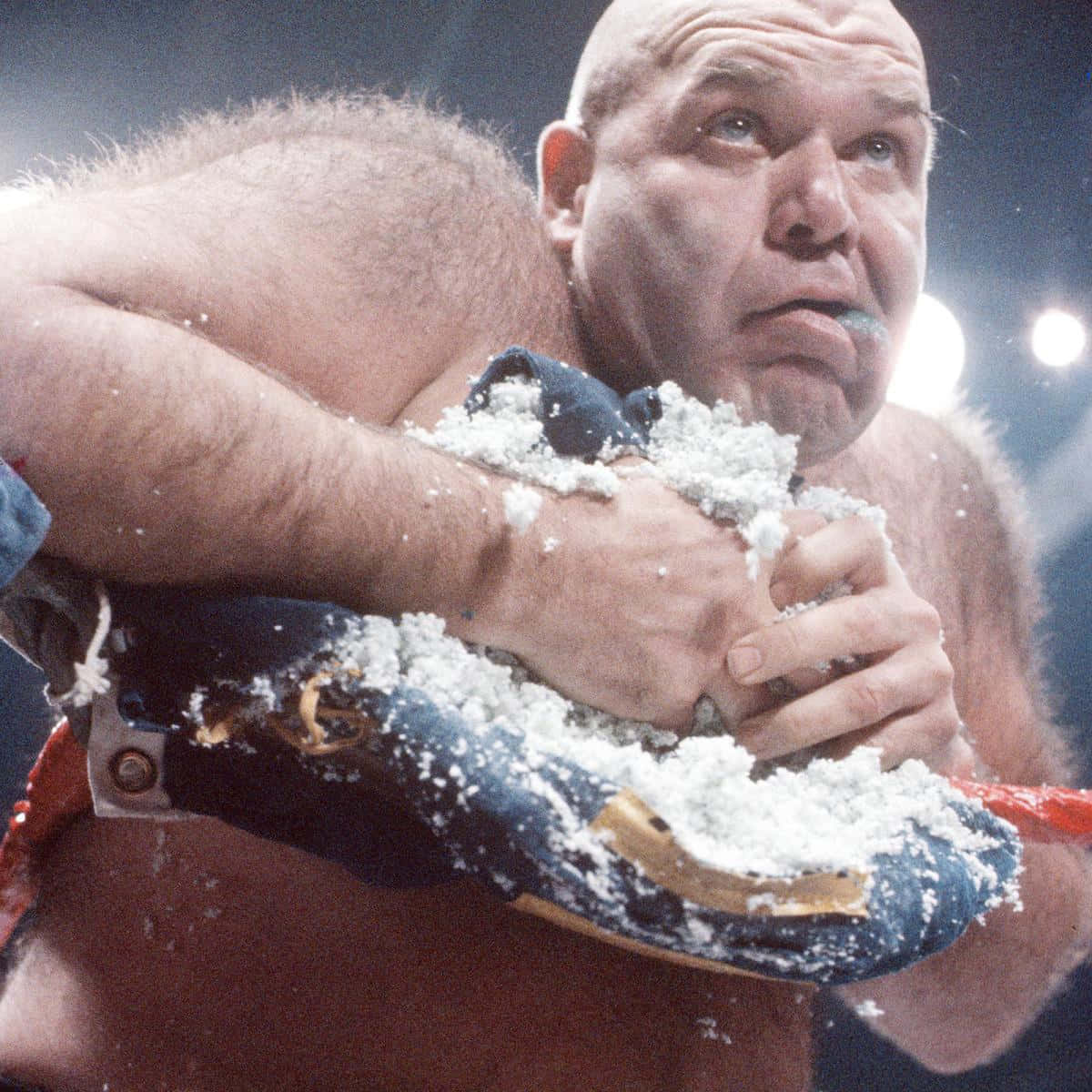 George Steele, turnbuckle pad, chalk-covered boot, SD Desktop Wallpaper